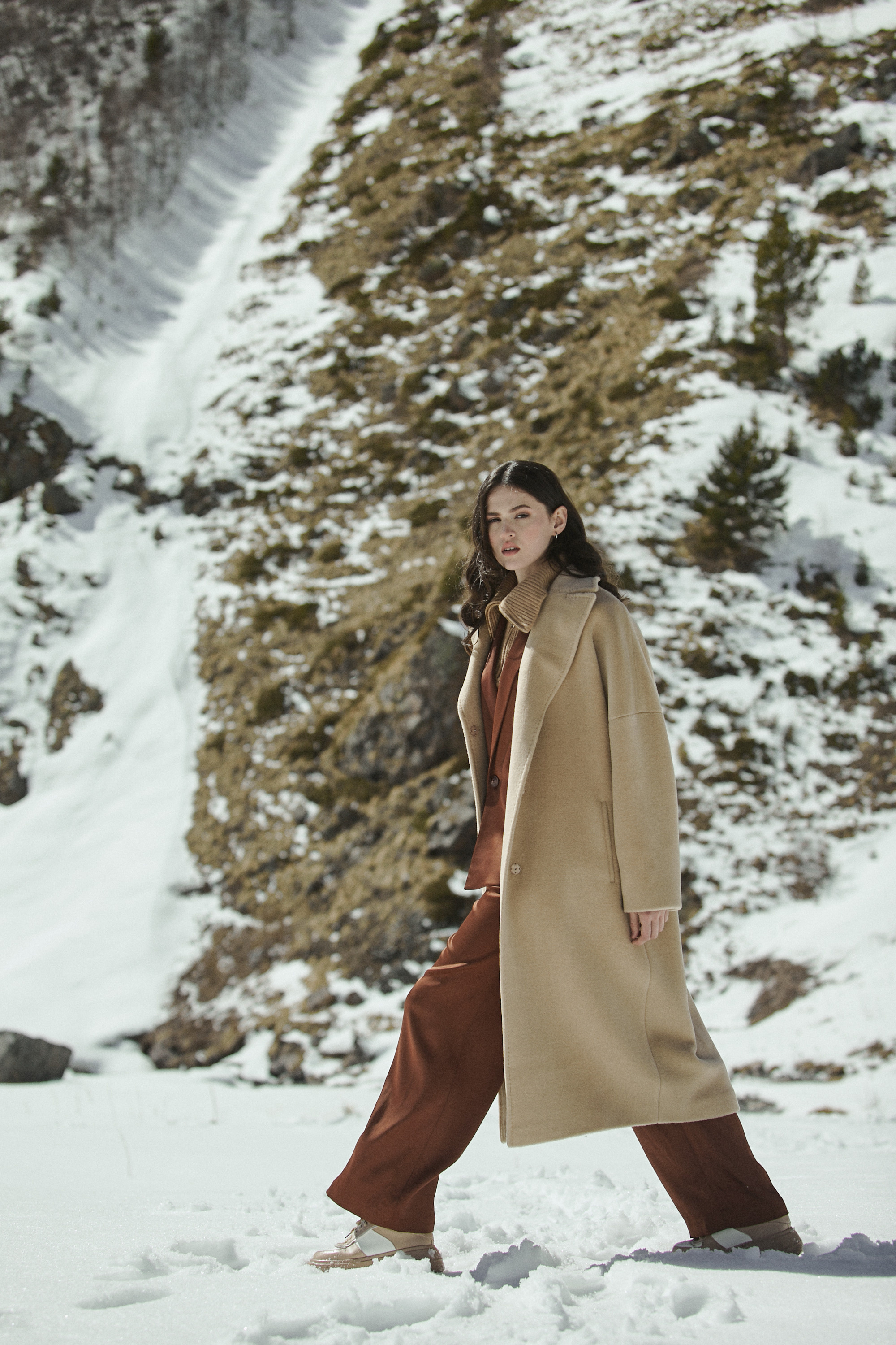 Съемка для бренда одежды под ключ. Фотограф Продюсер в горах КБР / Москва  Нальчик Горы