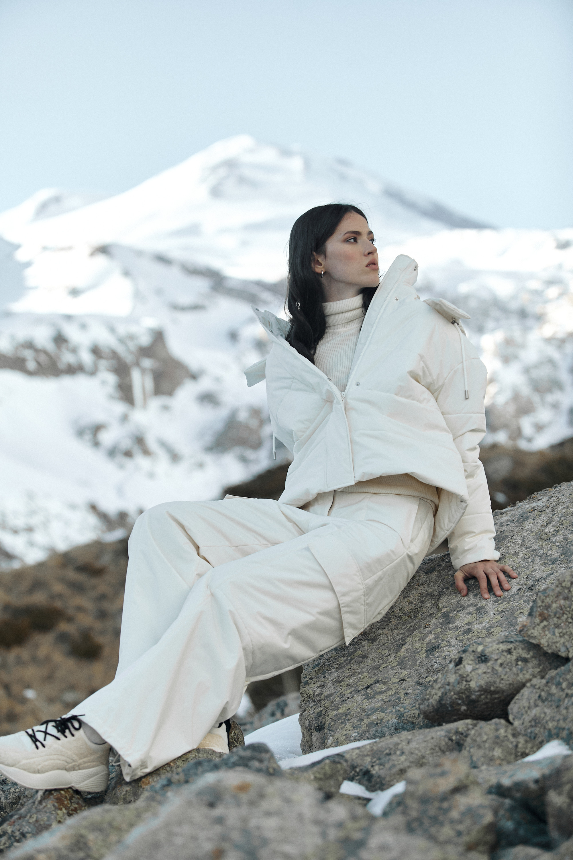 Съемка для бренда одежды под ключ. Фотограф Продюсер в горах КБР / Москва  Нальчик Горы