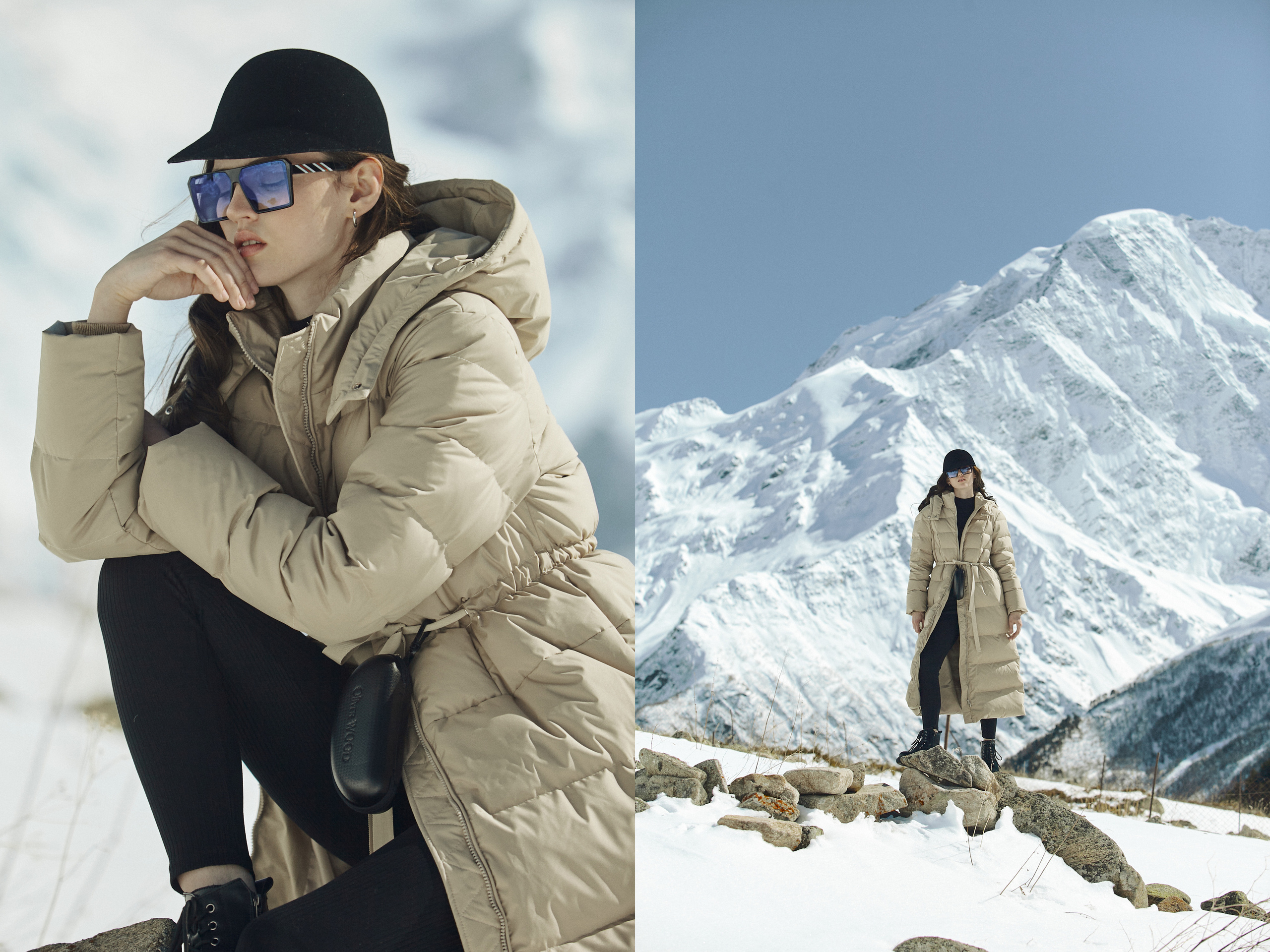 Съемка для бренда одежды под ключ. Фотограф Продюсер в горах КБР / Москва  Нальчик Горы