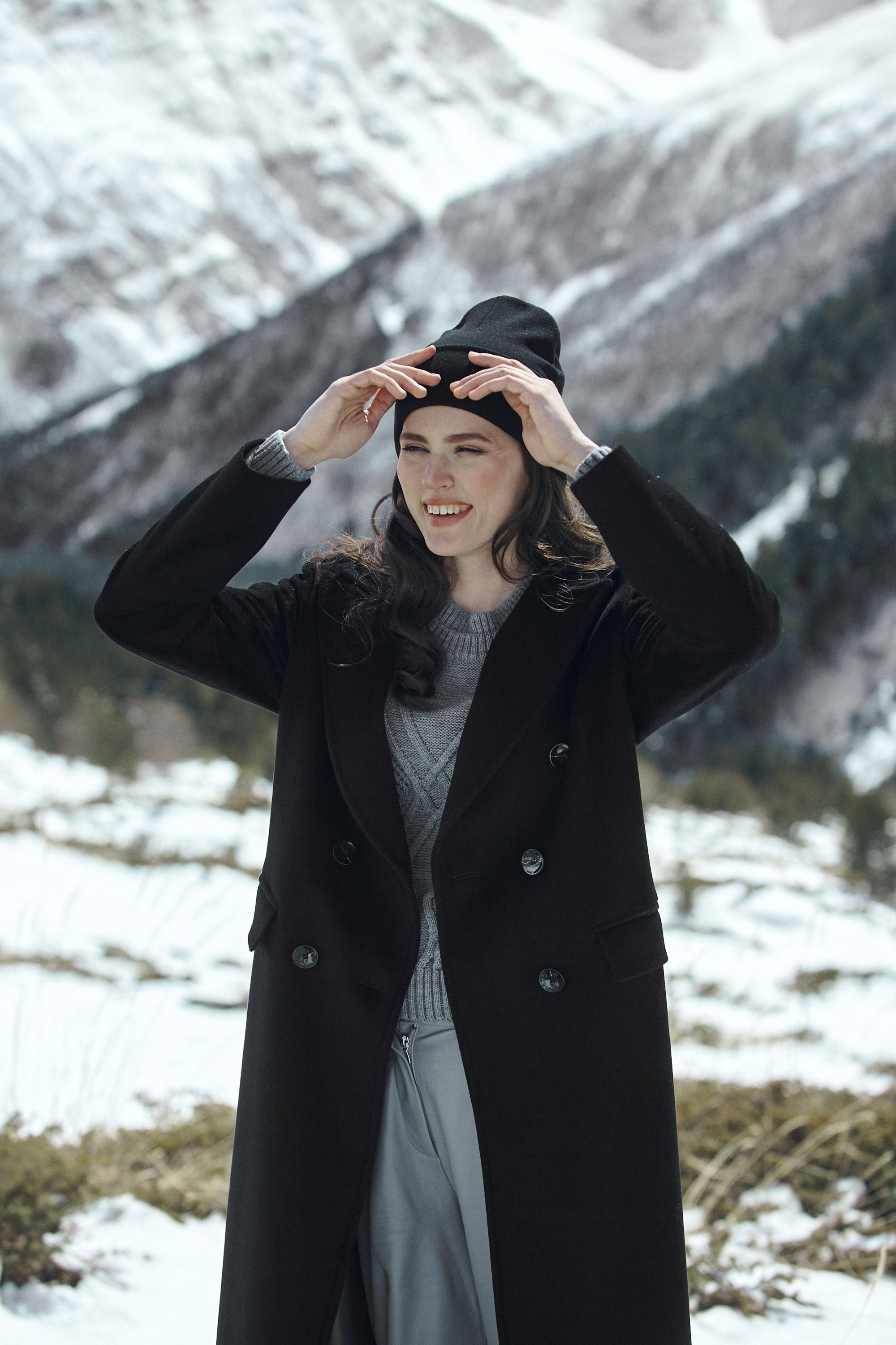 Съемка для бренда одежды под ключ. Фотограф Продюсер в горах КБР / Москва  Нальчик Горы