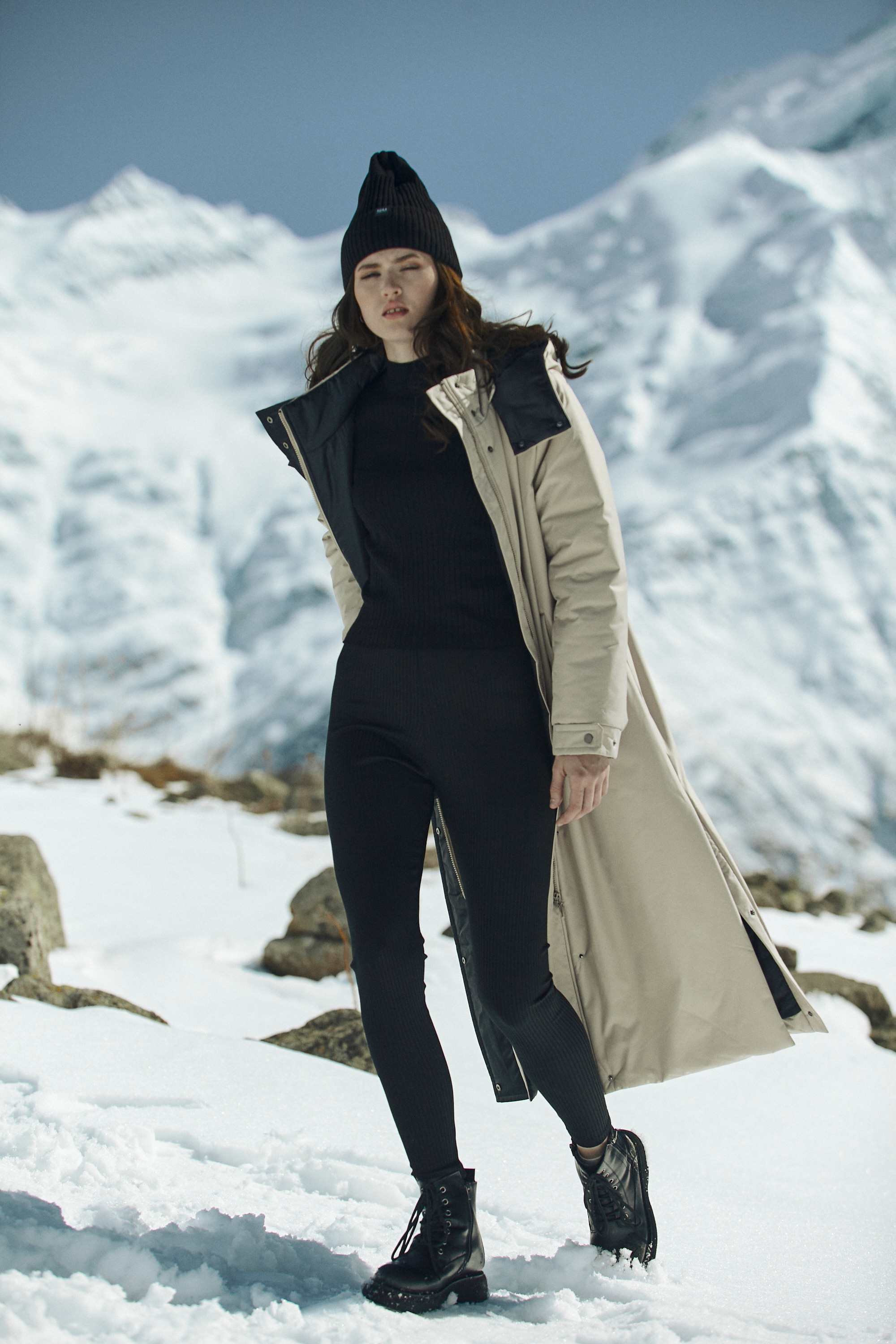 Съемка для бренда одежды под ключ. Фотограф Продюсер в горах КБР / Москва  Нальчик Горы