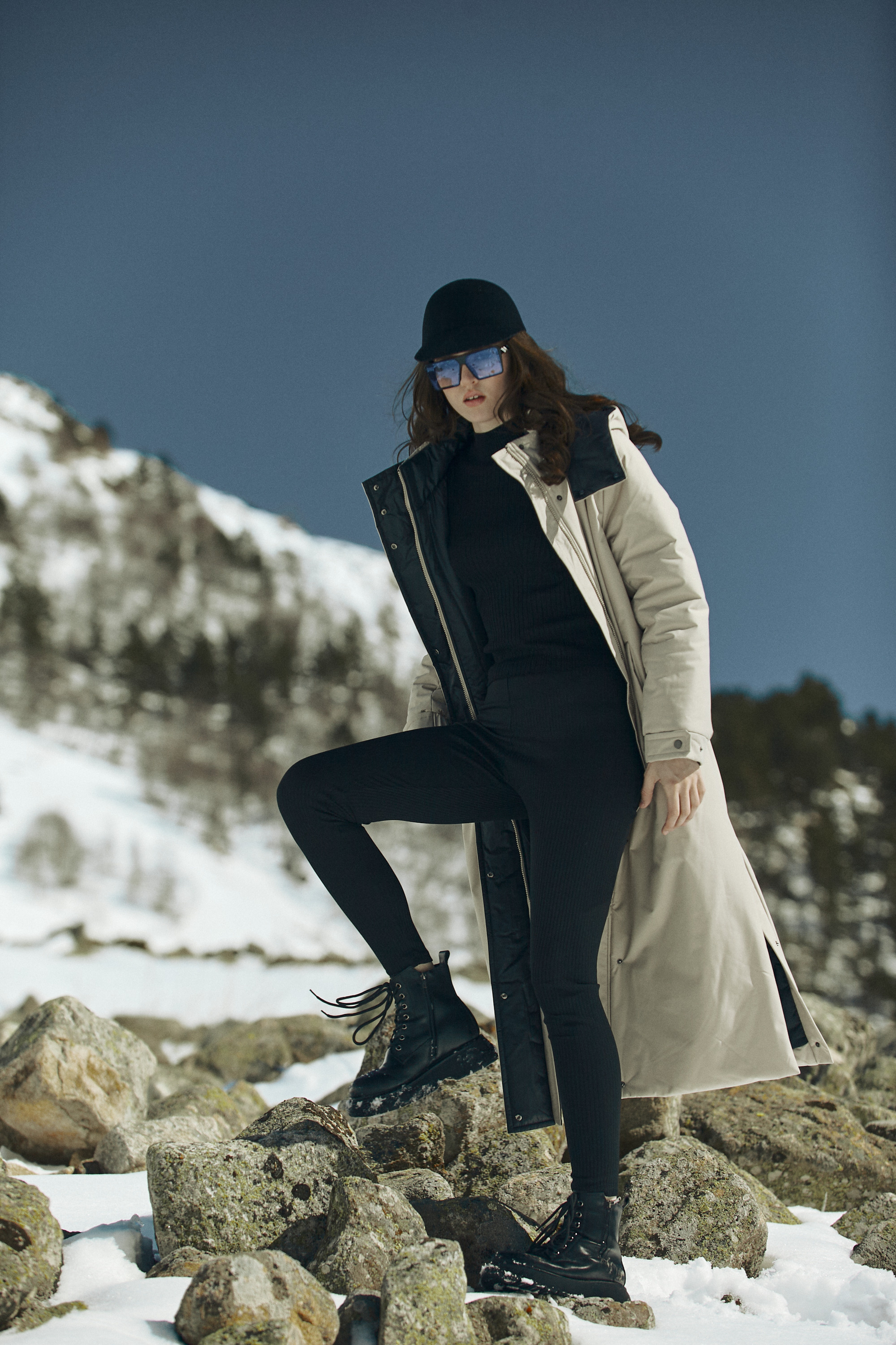 Съемка для бренда одежды под ключ. Фотограф Продюсер в горах КБР / Москва  Нальчик Горы