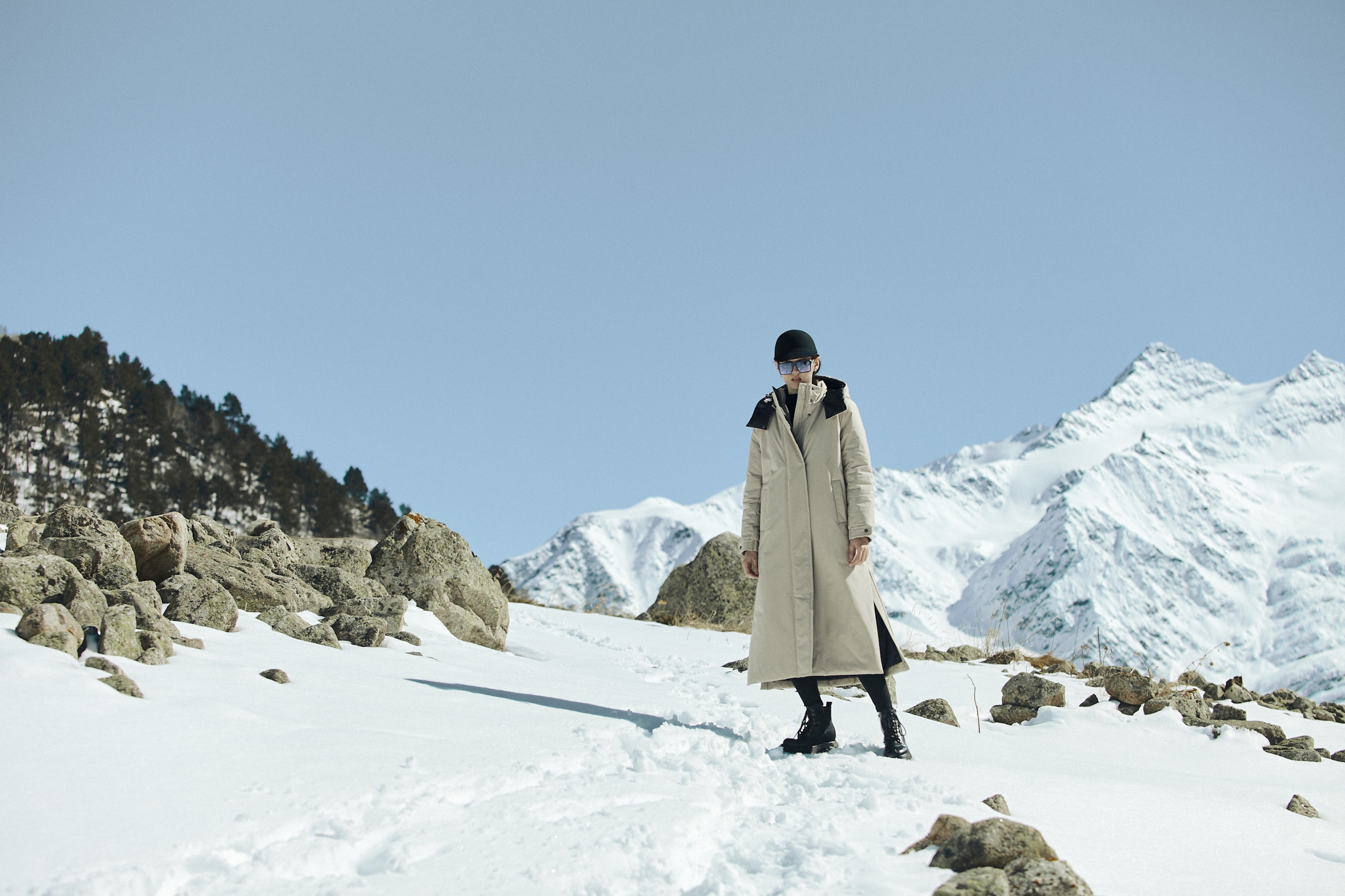 Съемка для бренда одежды под ключ. Фотограф Продюсер в горах КБР / Москва  Нальчик Горы