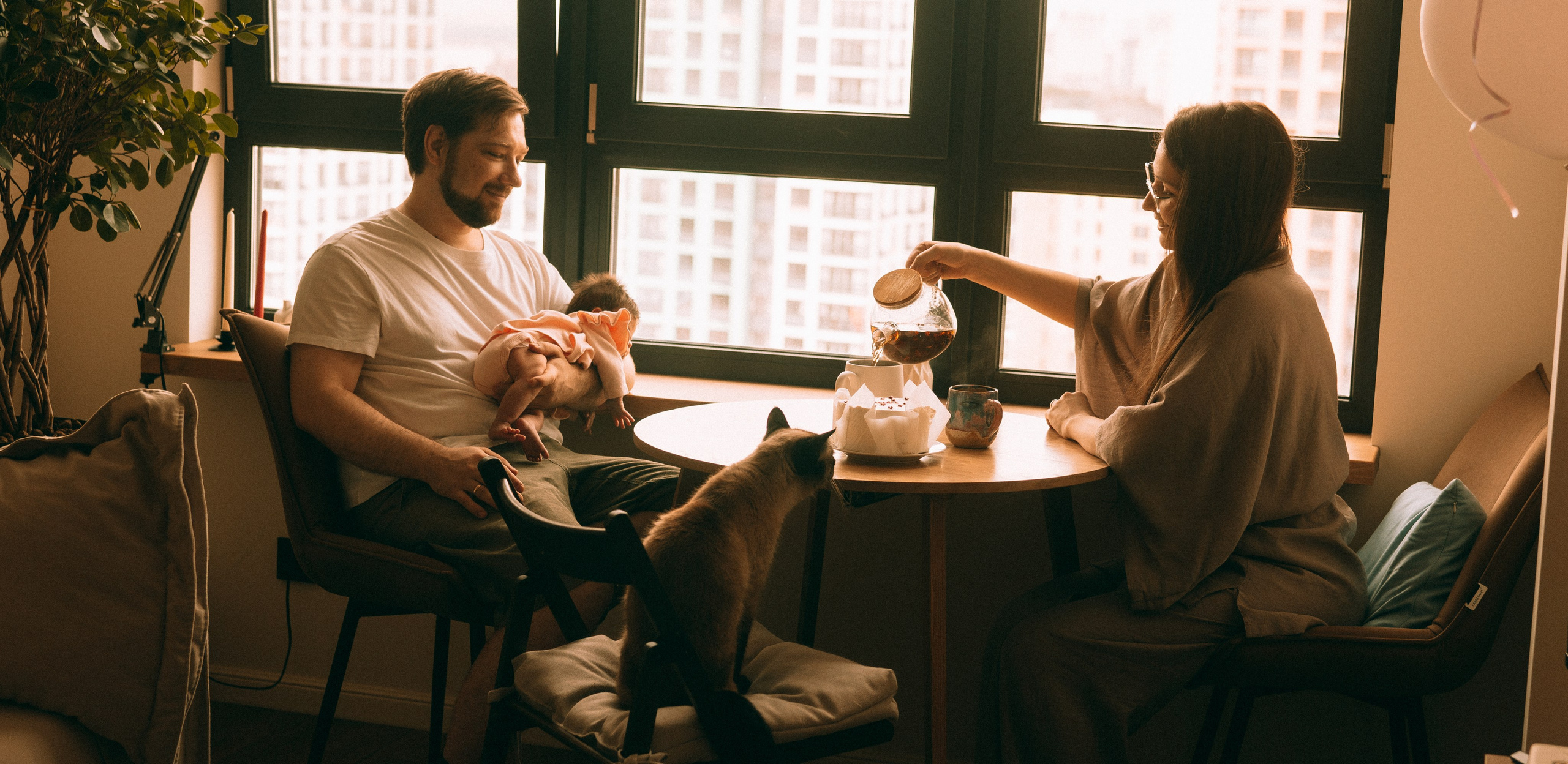 Василисе 1 месяц. Семейный, ньюборн фотограф, фотограф на роды в Москве, Виктория Тюльдюкова