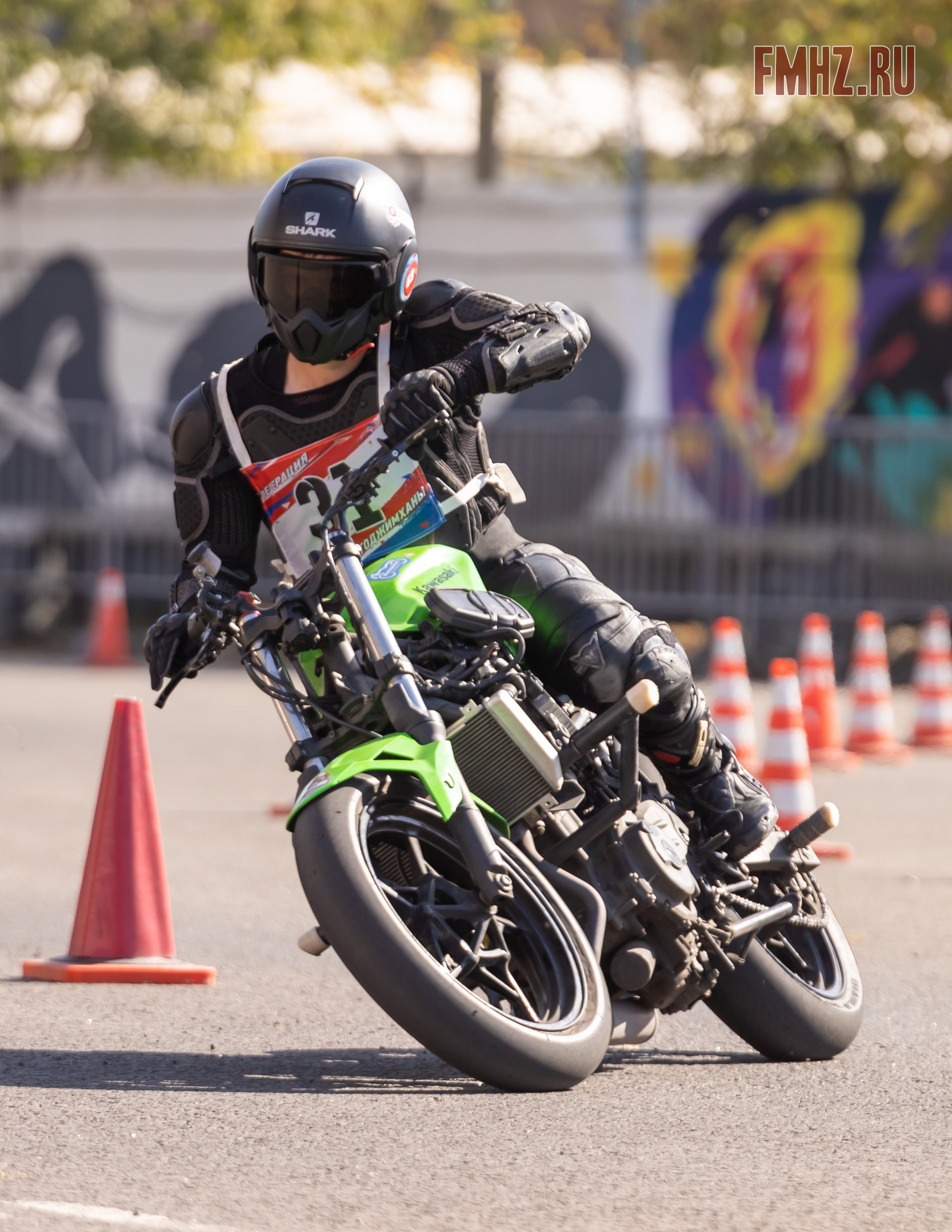 Соревнования по мотоджимхане на площадке Мосгортранс 15.09.2024. Фотограф Владимир Охрименко