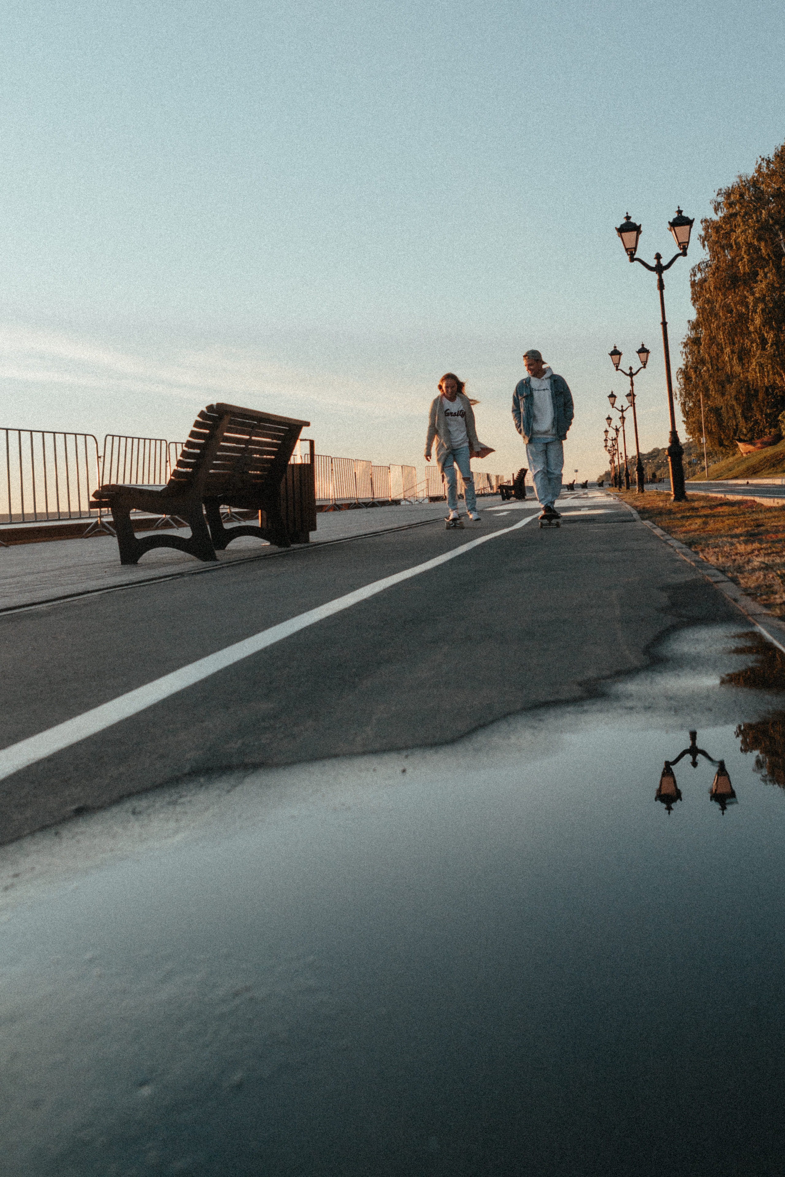 Рассвет на Волге (Наташа + Никита). Лайфстайл фотограф в Чебоксарах и Санкт-Петербурге Тоня Бекнёва