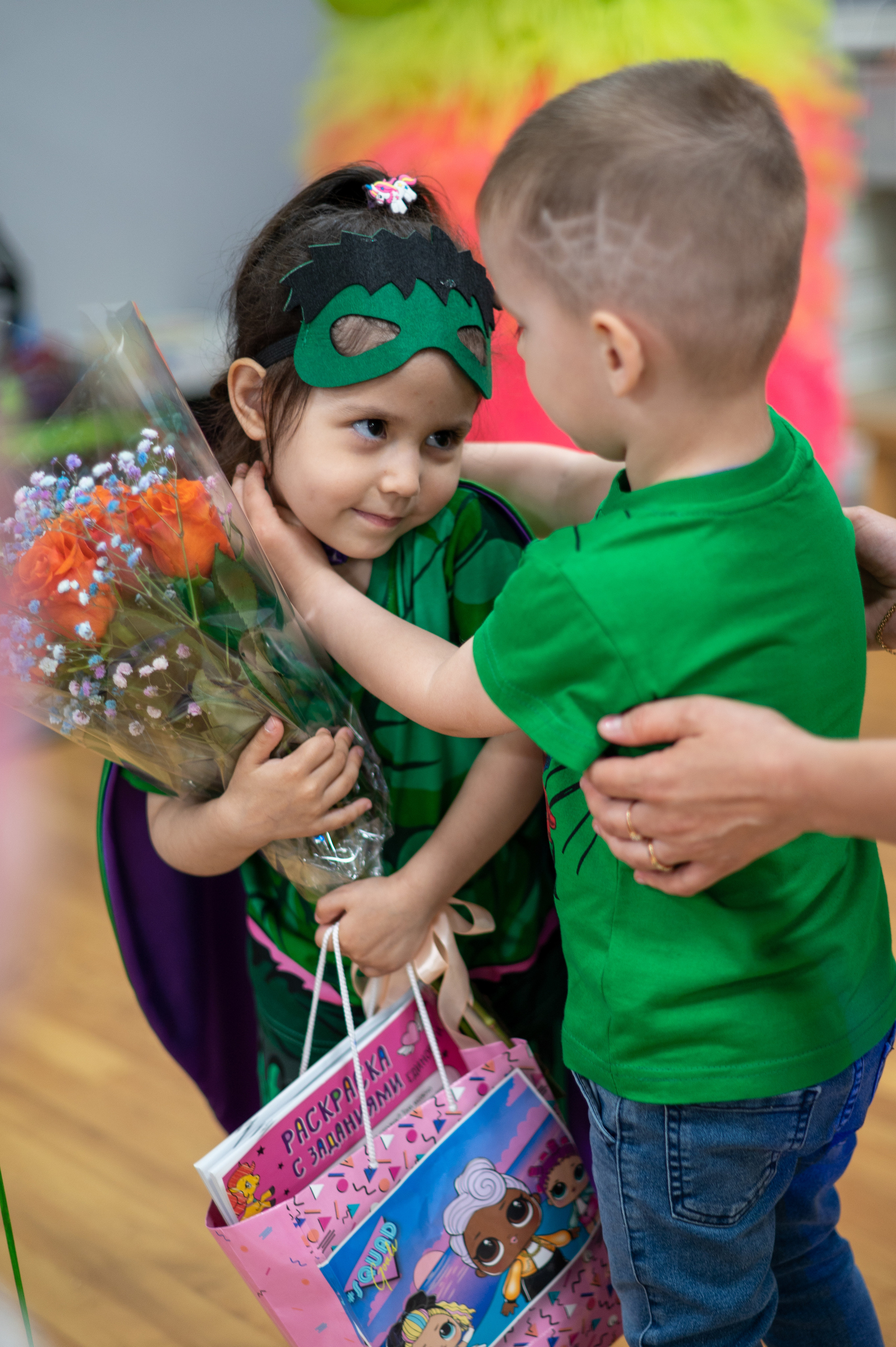 День рождения девочки-Халка. Фотограф Москва Екатерина Постникова Индивидуальные и семейные съемки