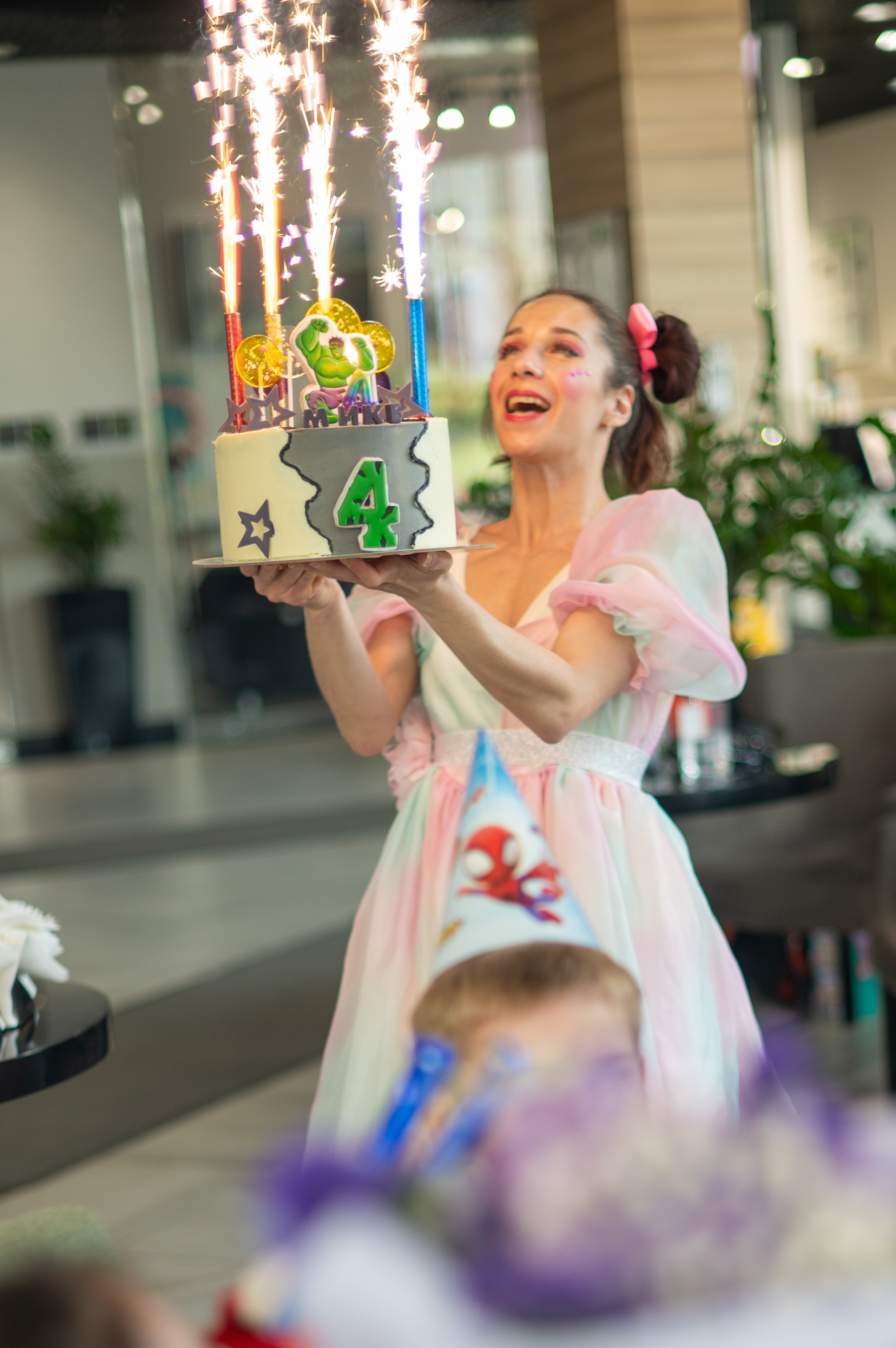 День рождения девочки-Халка. Фотограф Москва Екатерина Постникова Индивидуальные и семейные съемки