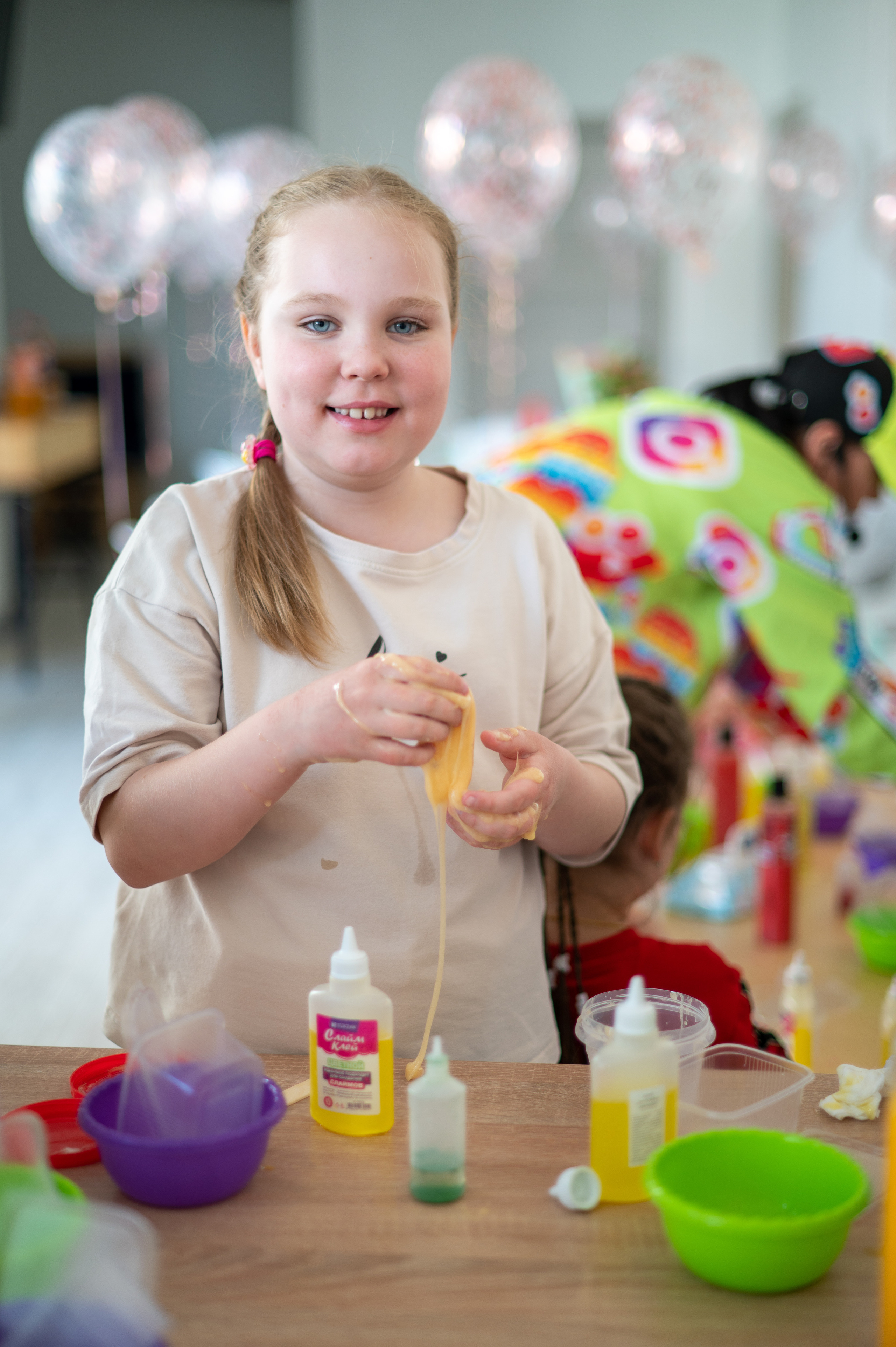 Слайм-вечеринка. Фотограф Москва Екатерина Постникова Индивидуальные и семейные съемки