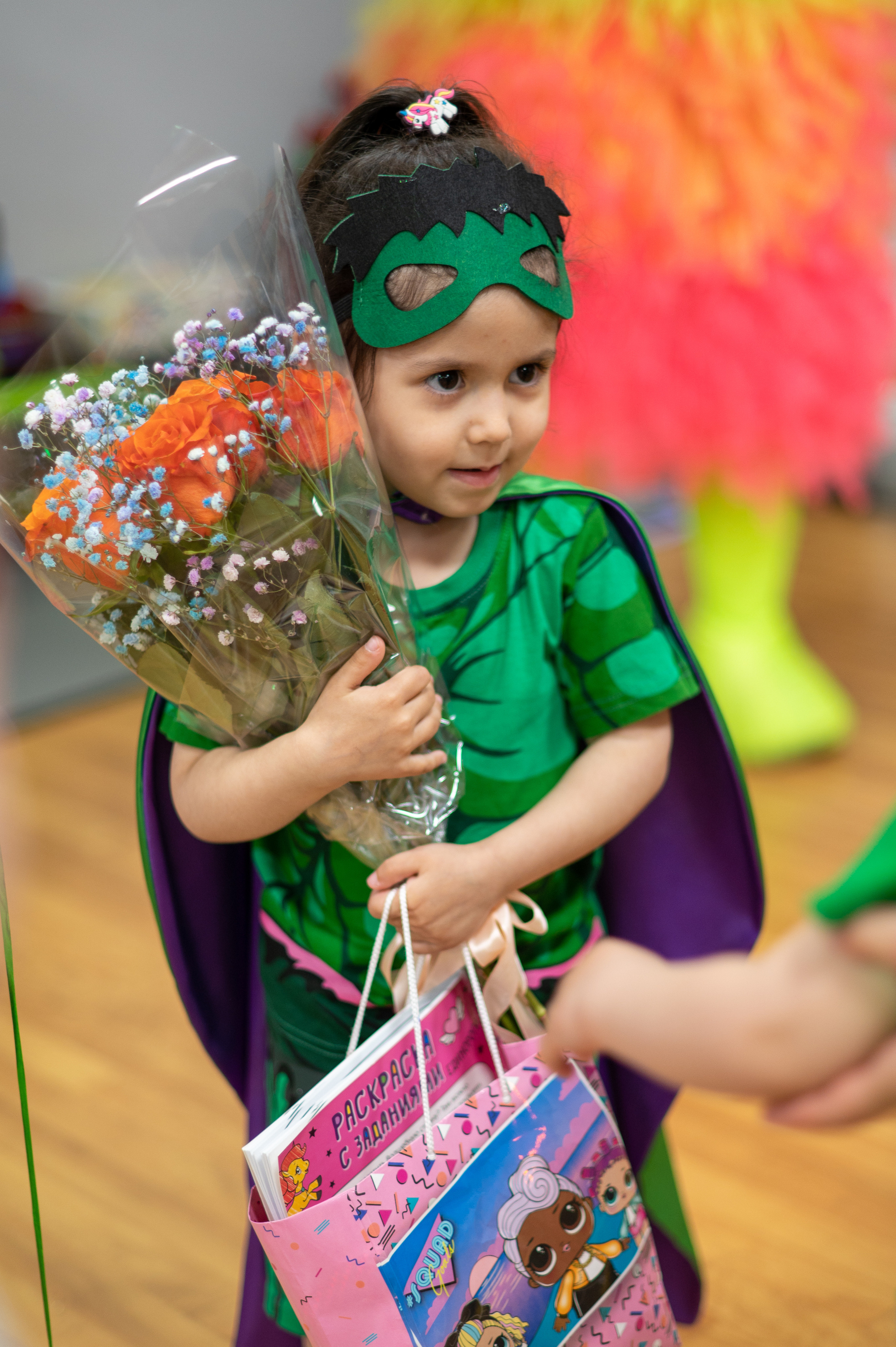 День рождения девочки-Халка. Фотограф Москва Екатерина Постникова Индивидуальные и семейные съемки