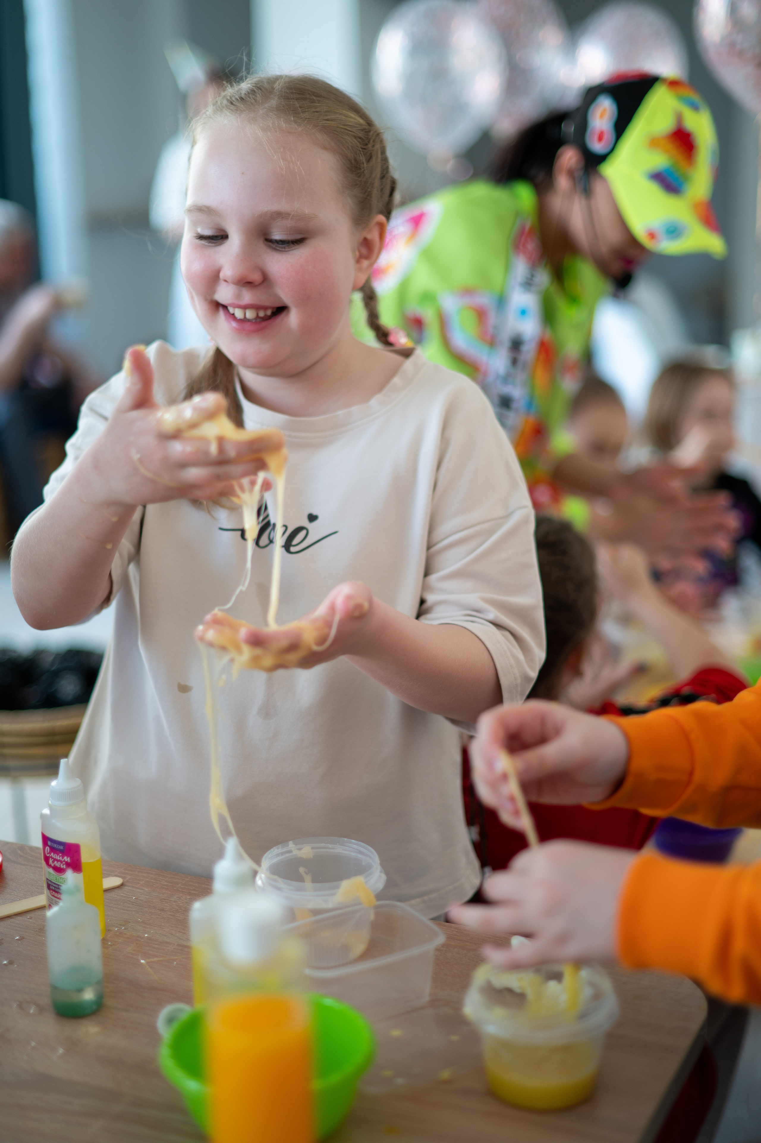 Слайм-вечеринка. Фотограф Москва Екатерина Постникова Индивидуальные и семейные съемки