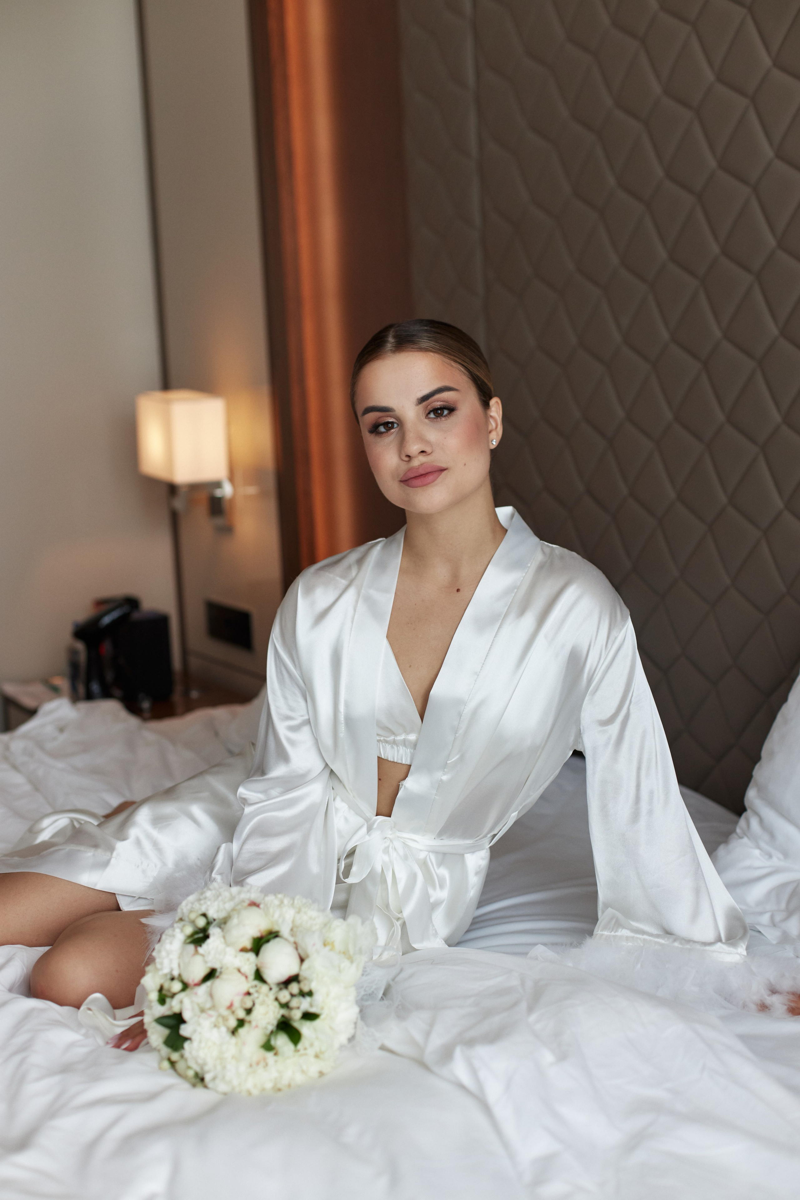 Фотосессия утра невесты в Hyatt Regency Moscow