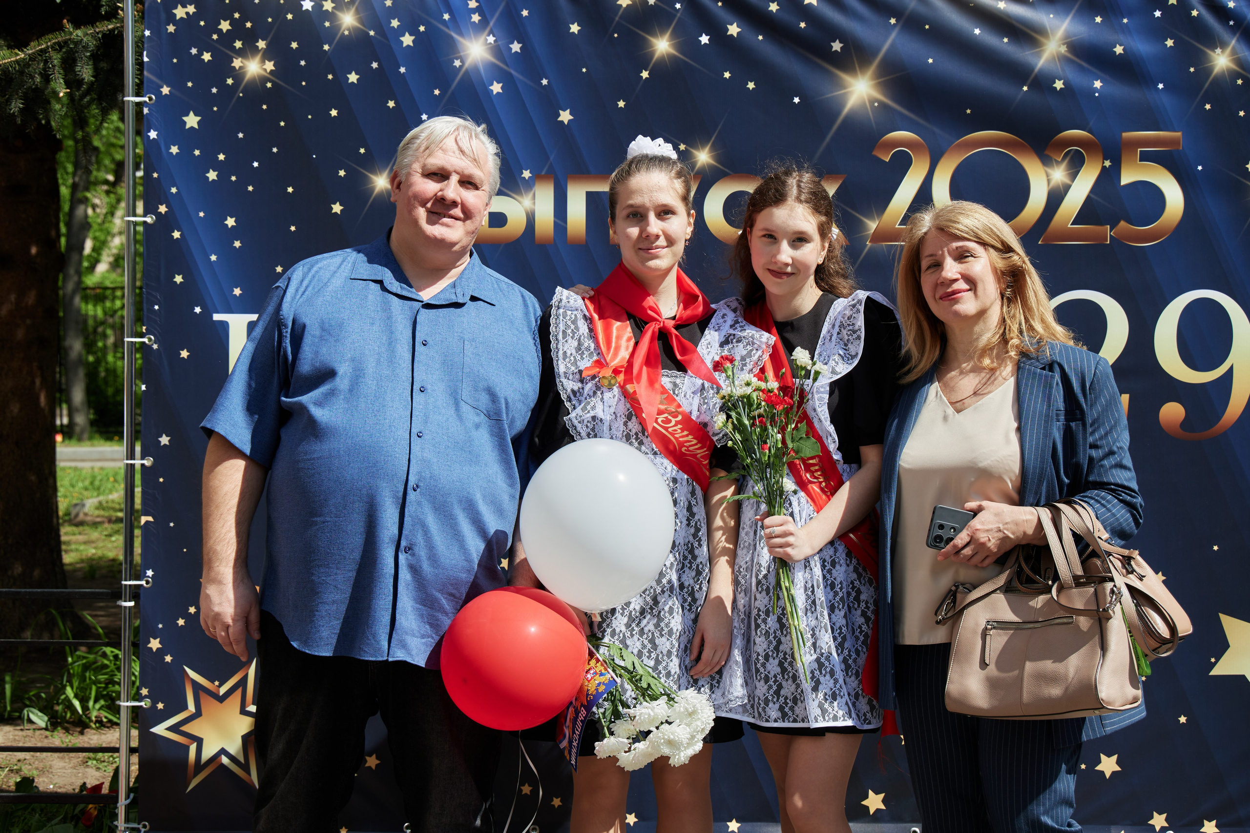 Последний звонок. Фотограф Москва, преподаватель ретуши