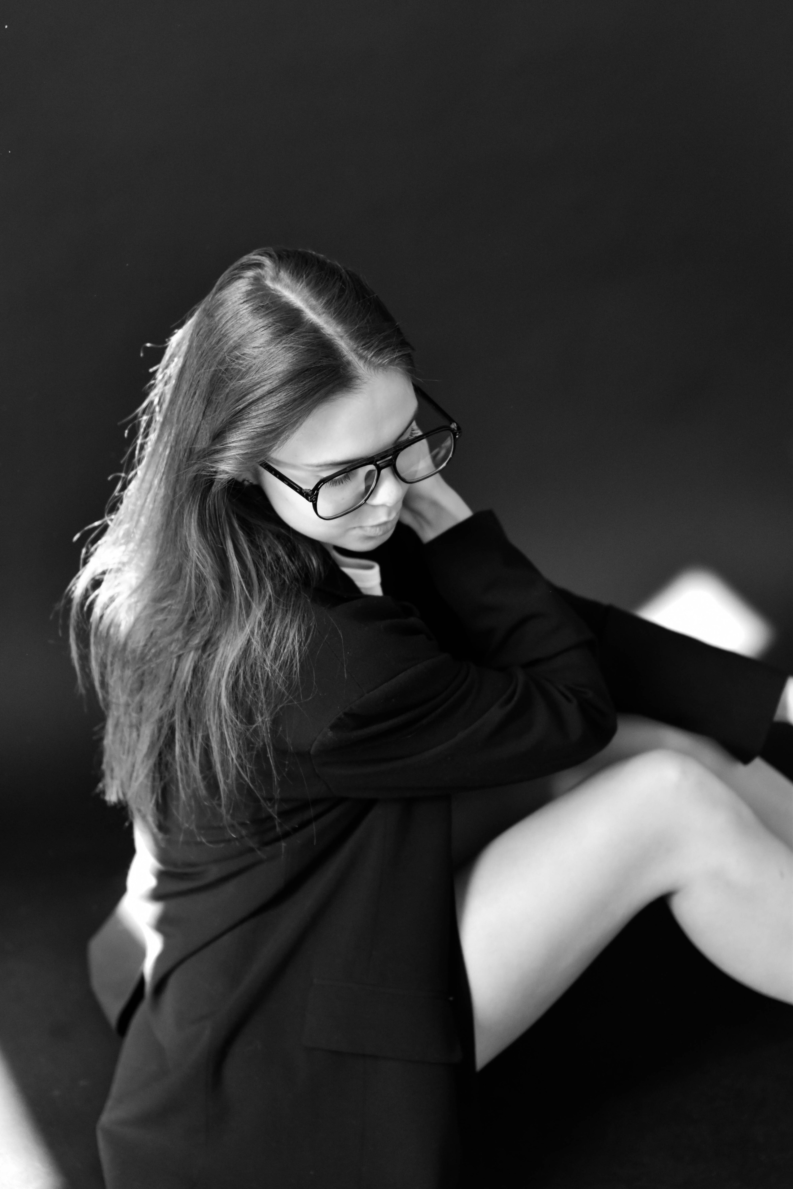 Женя в студии. Портретный фотограф в Екатеринбурге