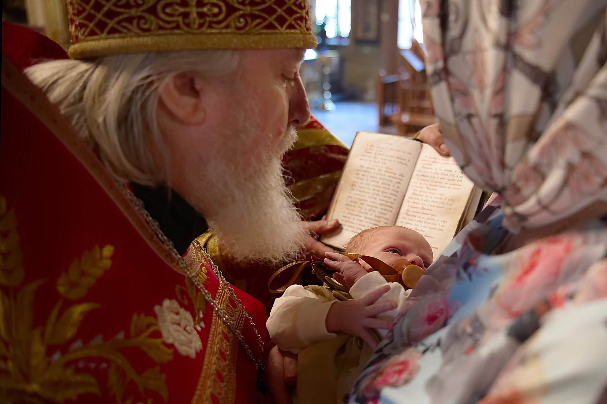 Таинство Крещения на Светлой Седмице. Фотограф в Москве