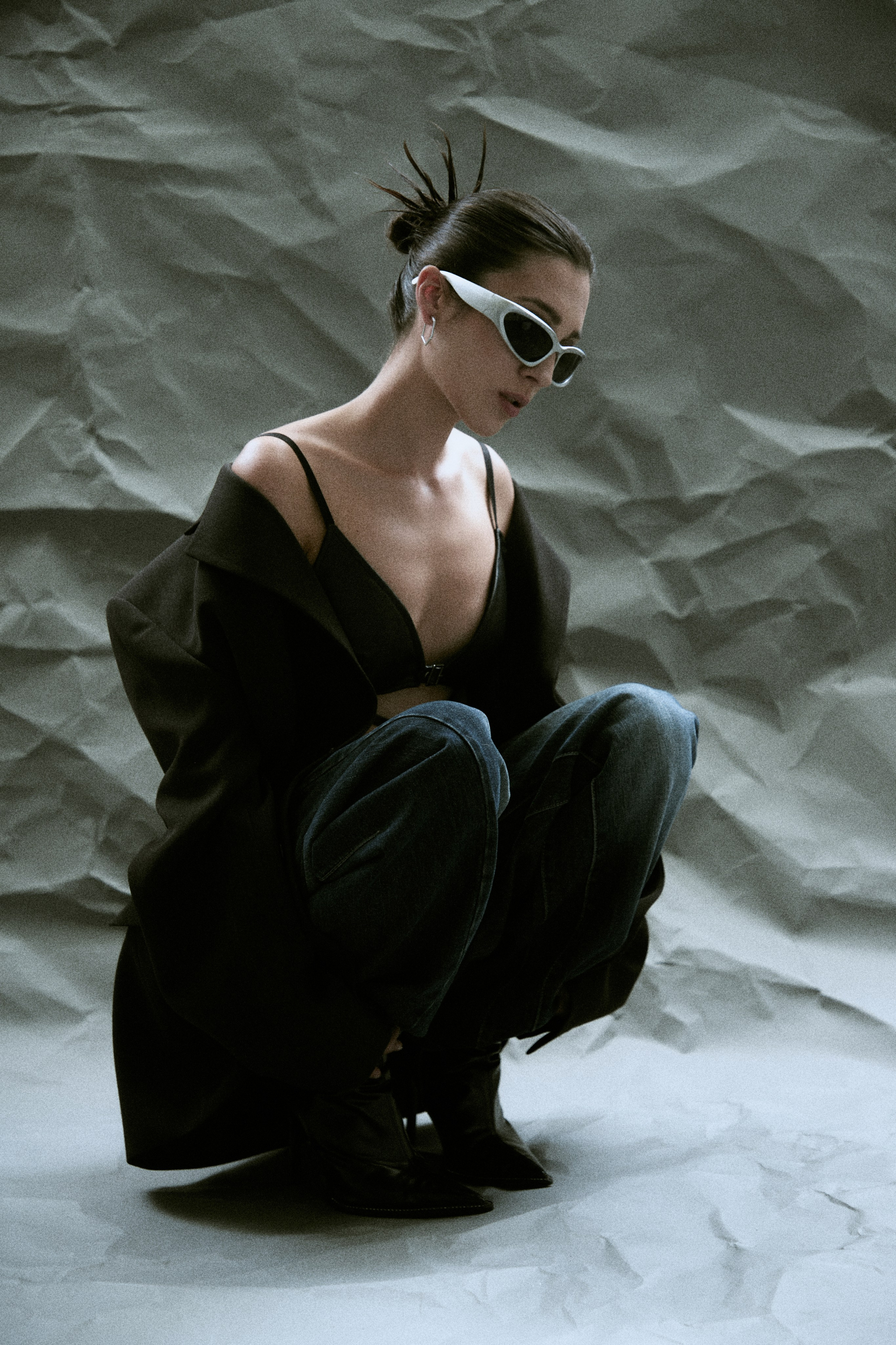 Мятый фон (Кристина). Креативный, коммерческий фотограф в Москве