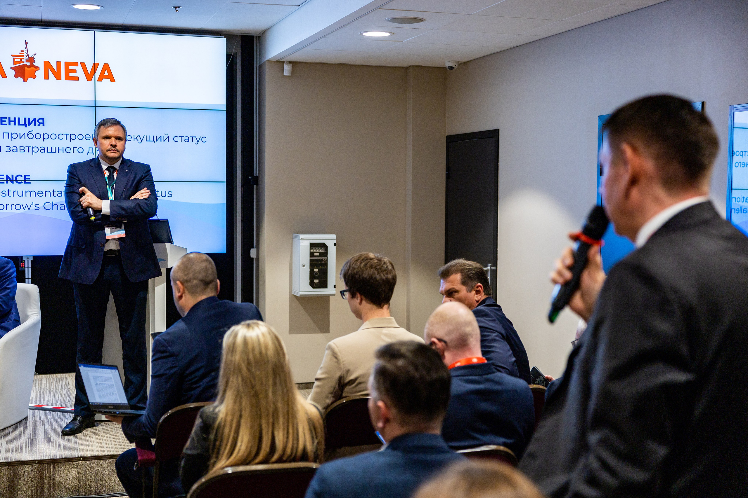 Конференция. «Морское приборостроение». Репортажный фотограф Санкт-Петербург | Роман Карбышев