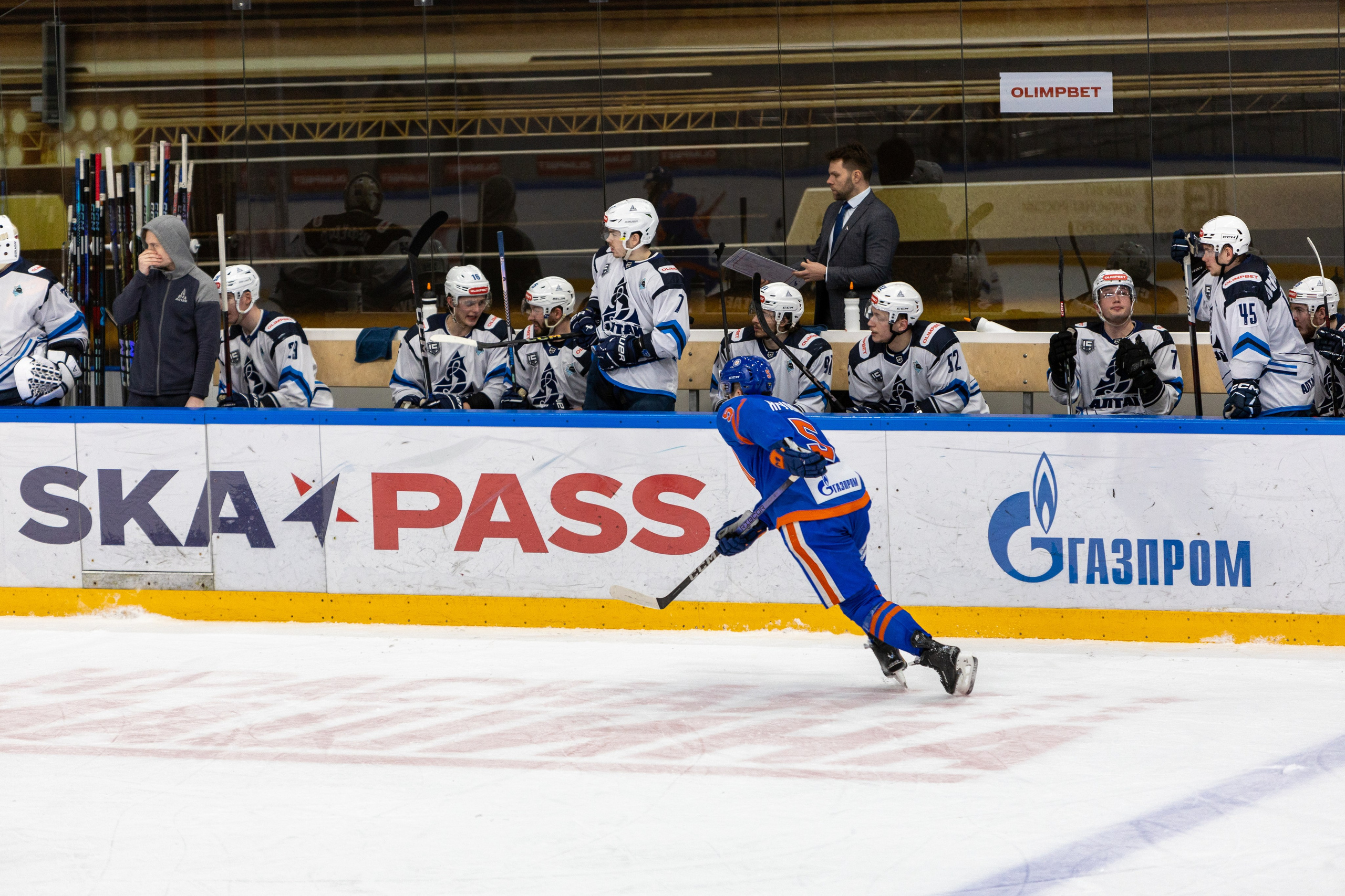 Хоккей СКА-Нева — Динамо-Алтай. Репортажный фотограф Санкт-Петербург | Роман Карбышев