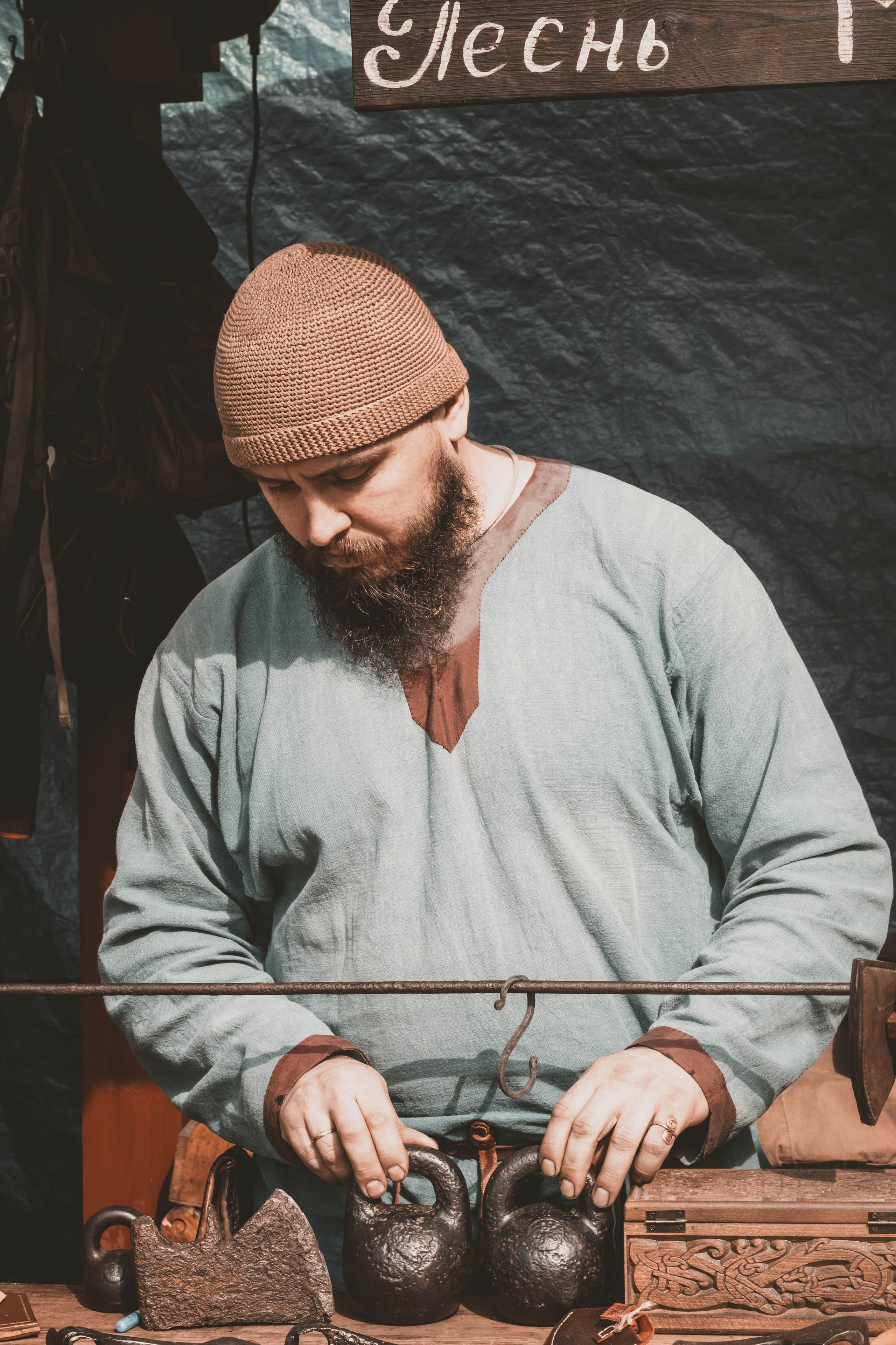 Портретная фотография. Фотограф и кожевник Кирилл Удалов