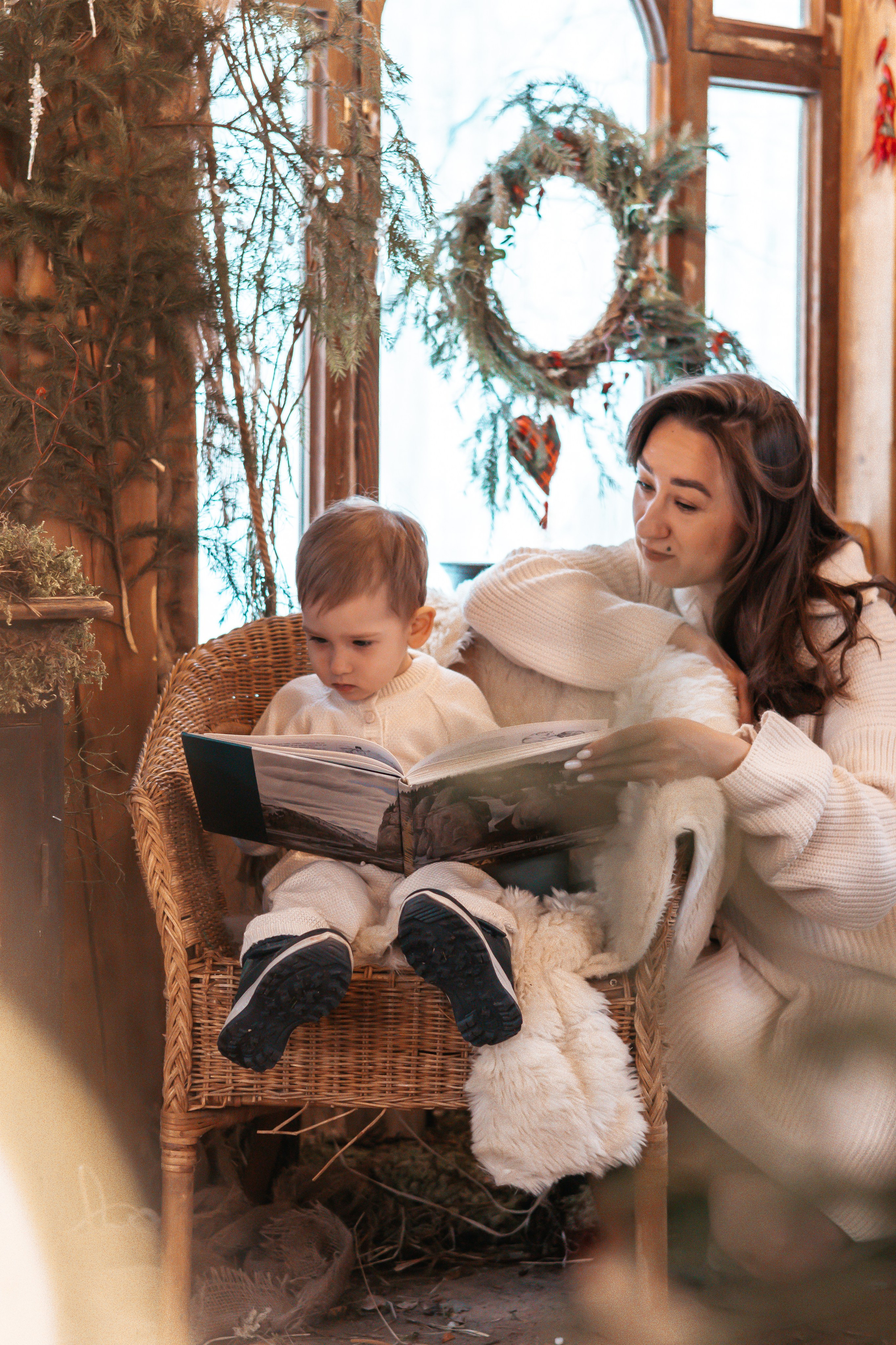 Семейная новогодняя фотосессия, Екатеринбург. Фотограф в Екатеринбурге Пойгина Елена