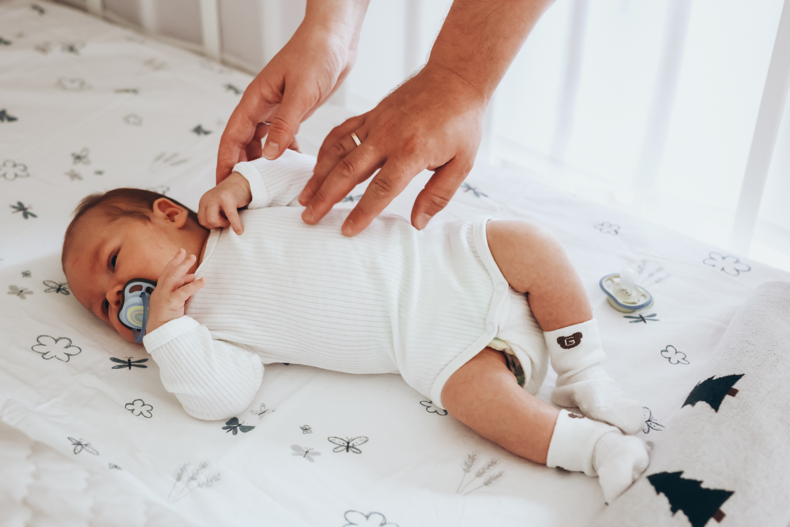 Домашняя семейная фотосессия с новорожденным. Фотограф в Екатеринбурге Пойгина Елена