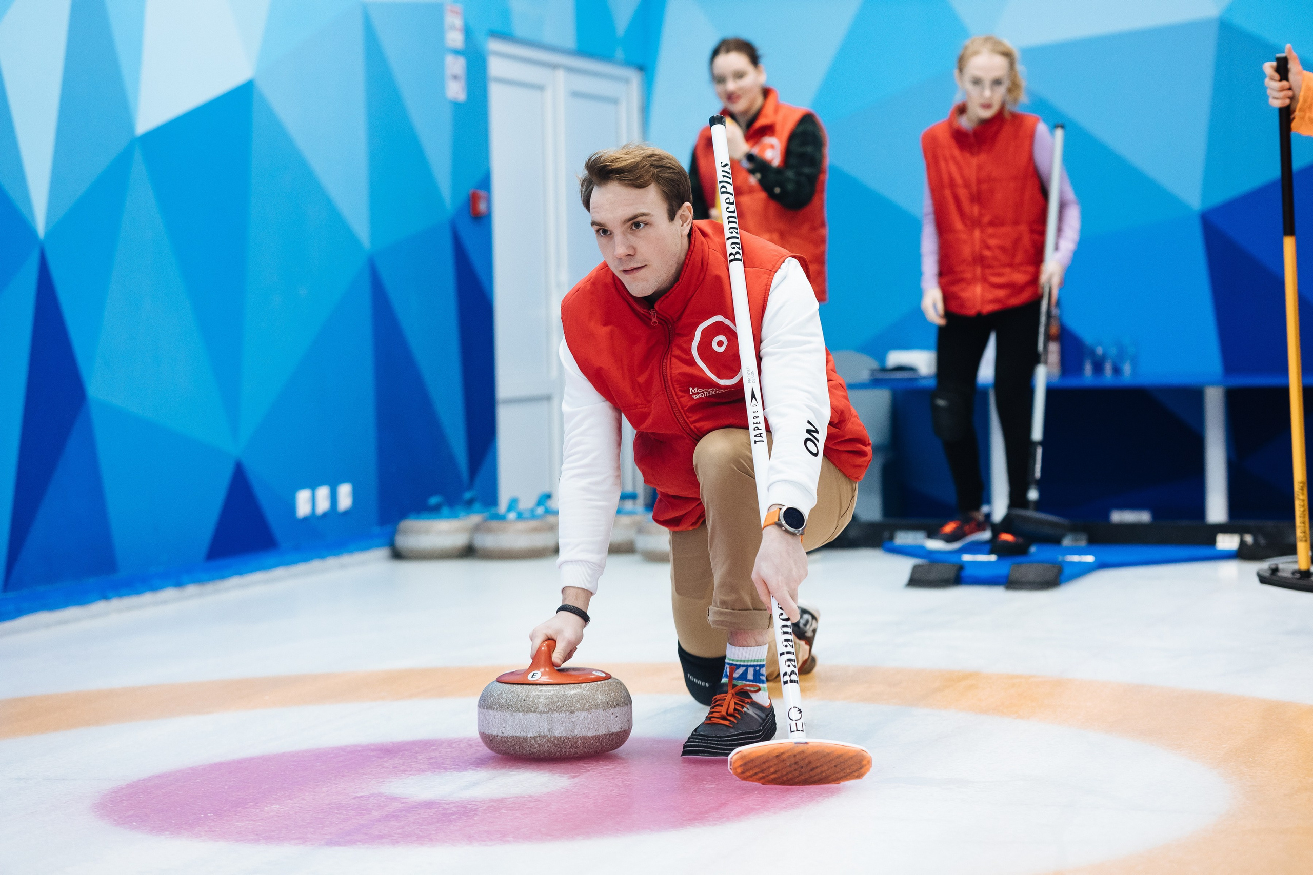 Корпоратив в кёрлинге. Свадебный и семейный фотограф Екатерина Иванова