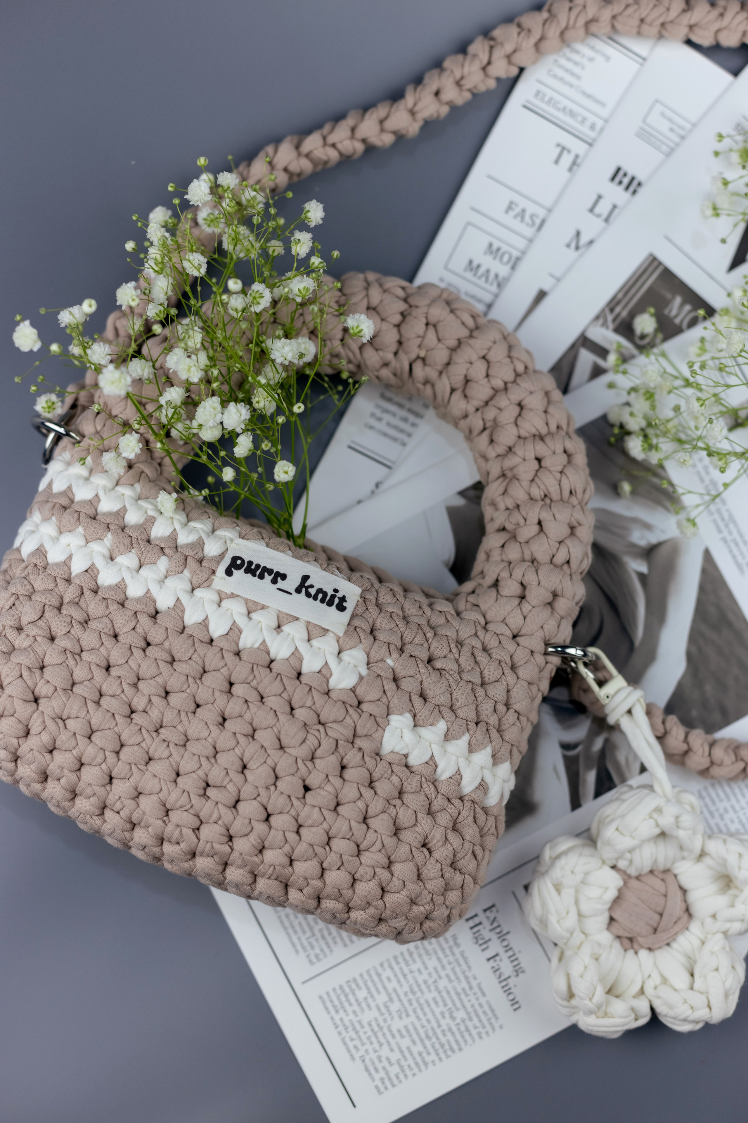 Бренд сумок Purr knit. Фотограф Полина Закирова