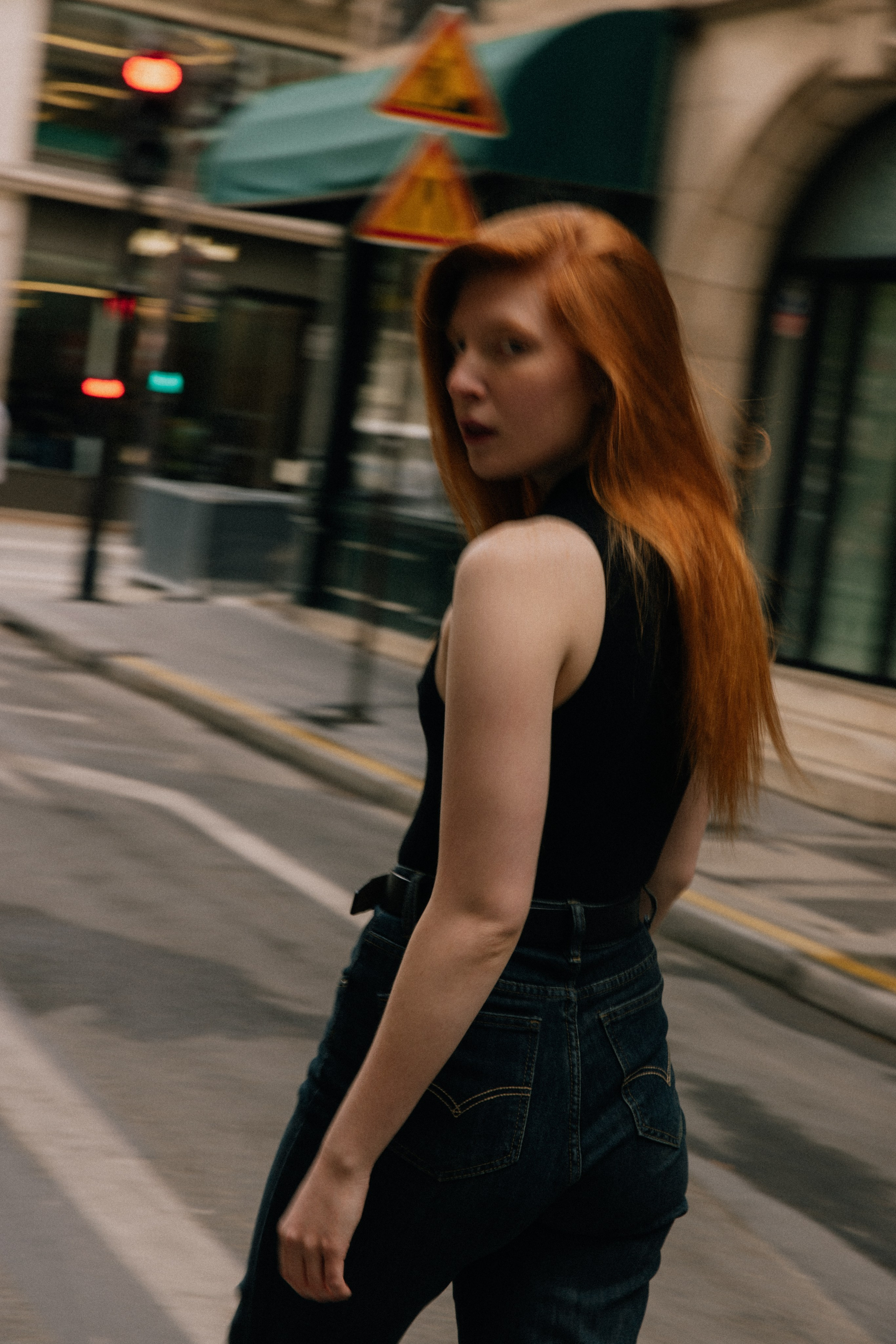 Autumn light. Photographer in Paris