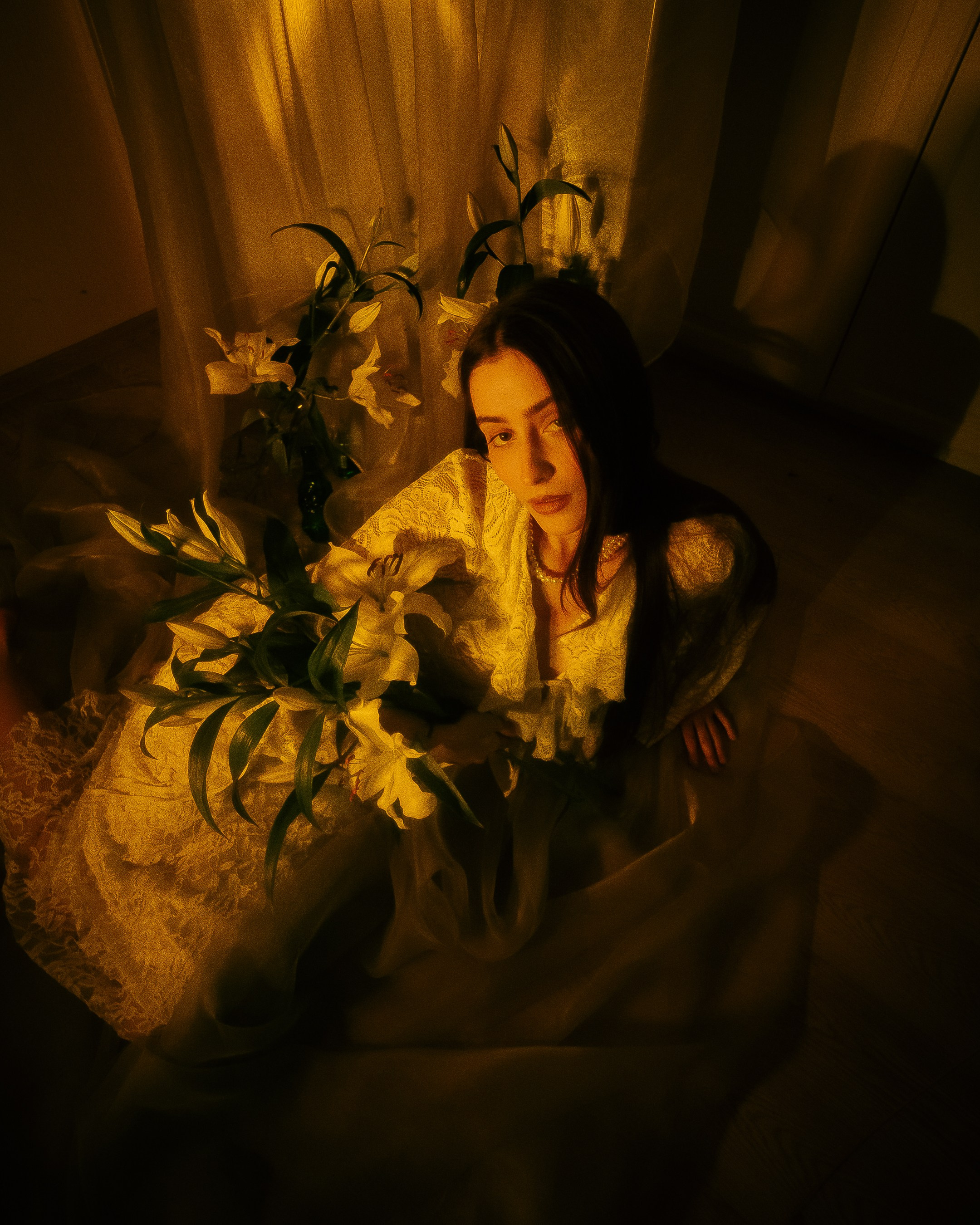 Individuali di ripresa. Fotografo a Mosca con un’atmosfera notturna di foto