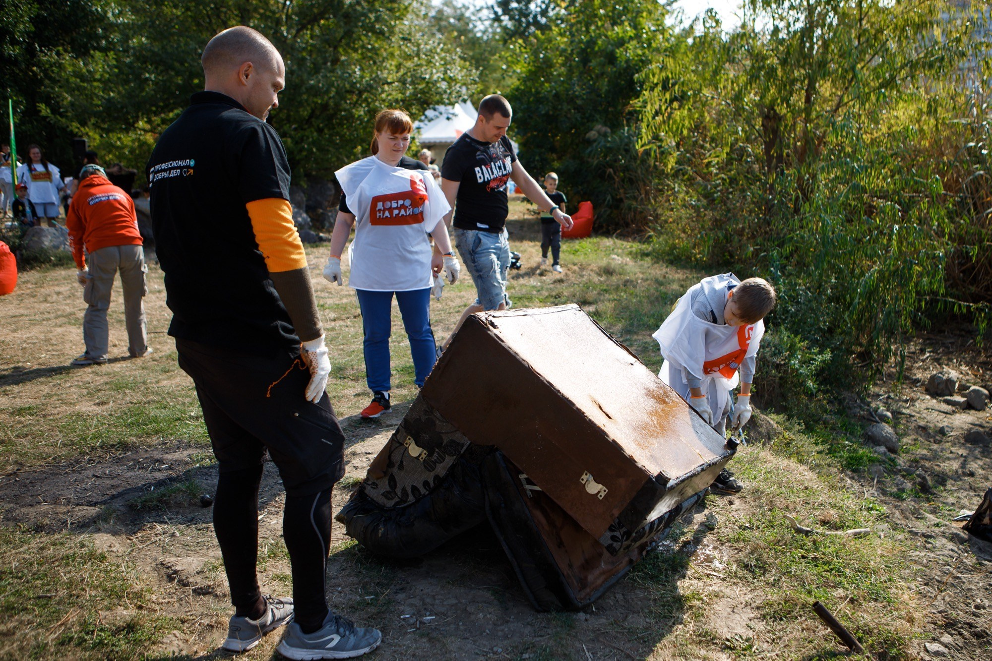 Субботник МАГНИТ. Репортажный и свадебный фотограф в Краснодаре