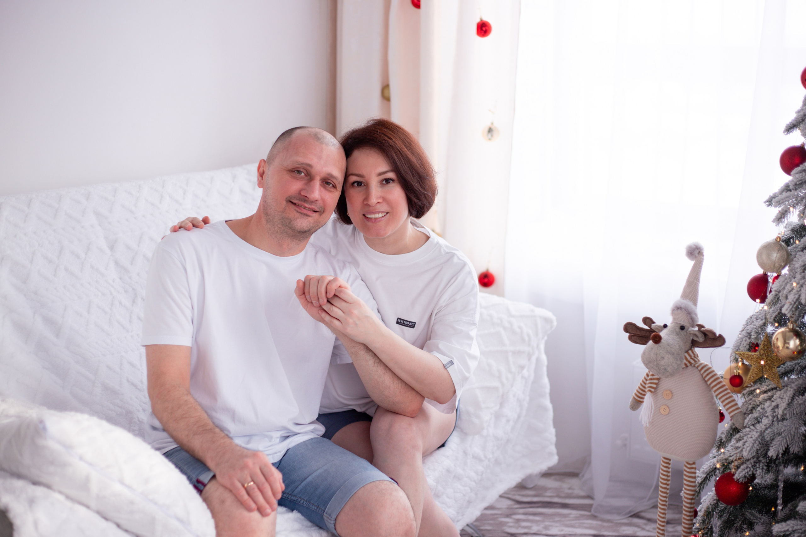 Новогодняя домашняя съёмка