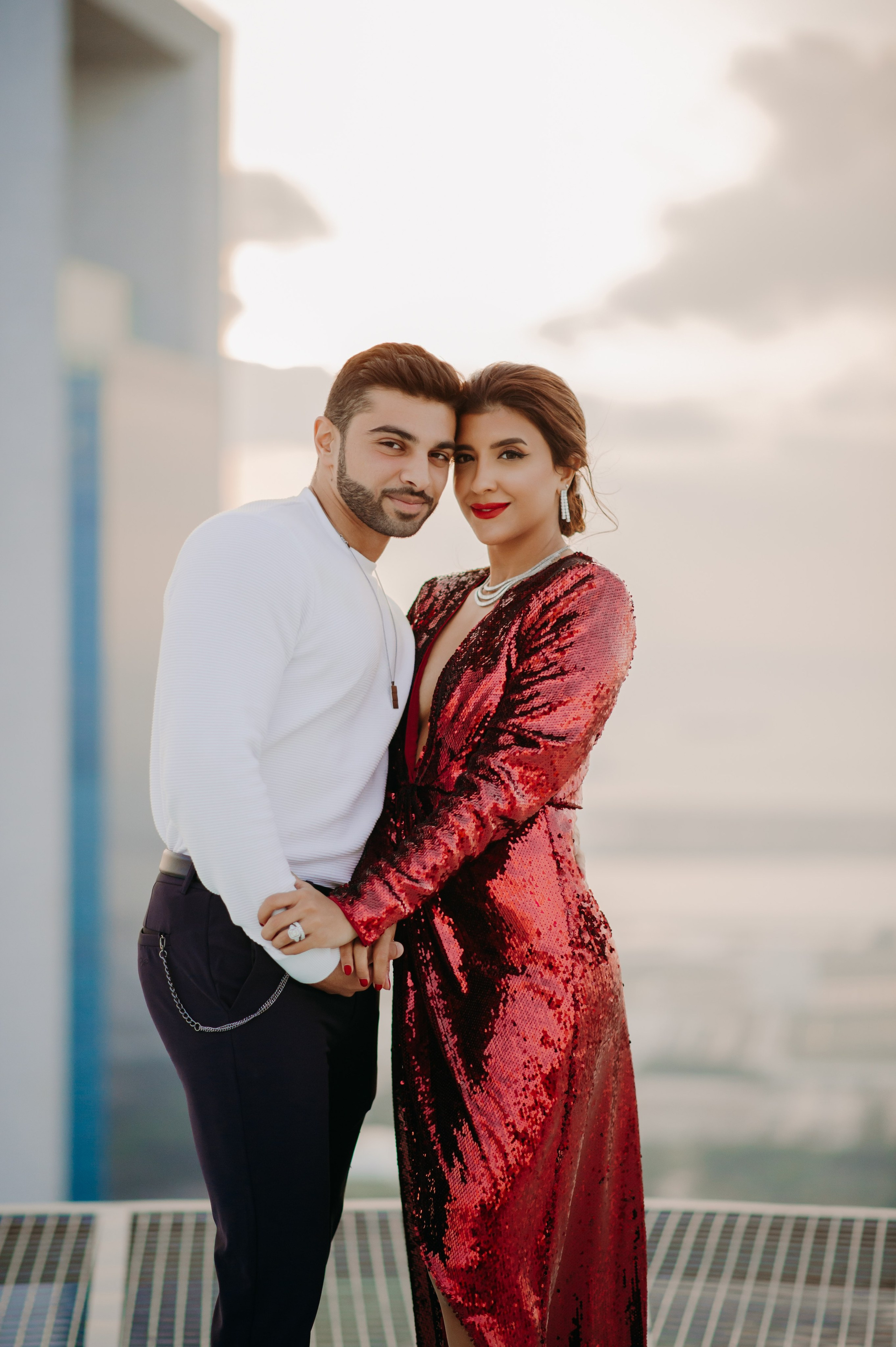 Love Story на высоте (Абу Даби). Фотограф в Москве и Санкт-Петербурге Дарина