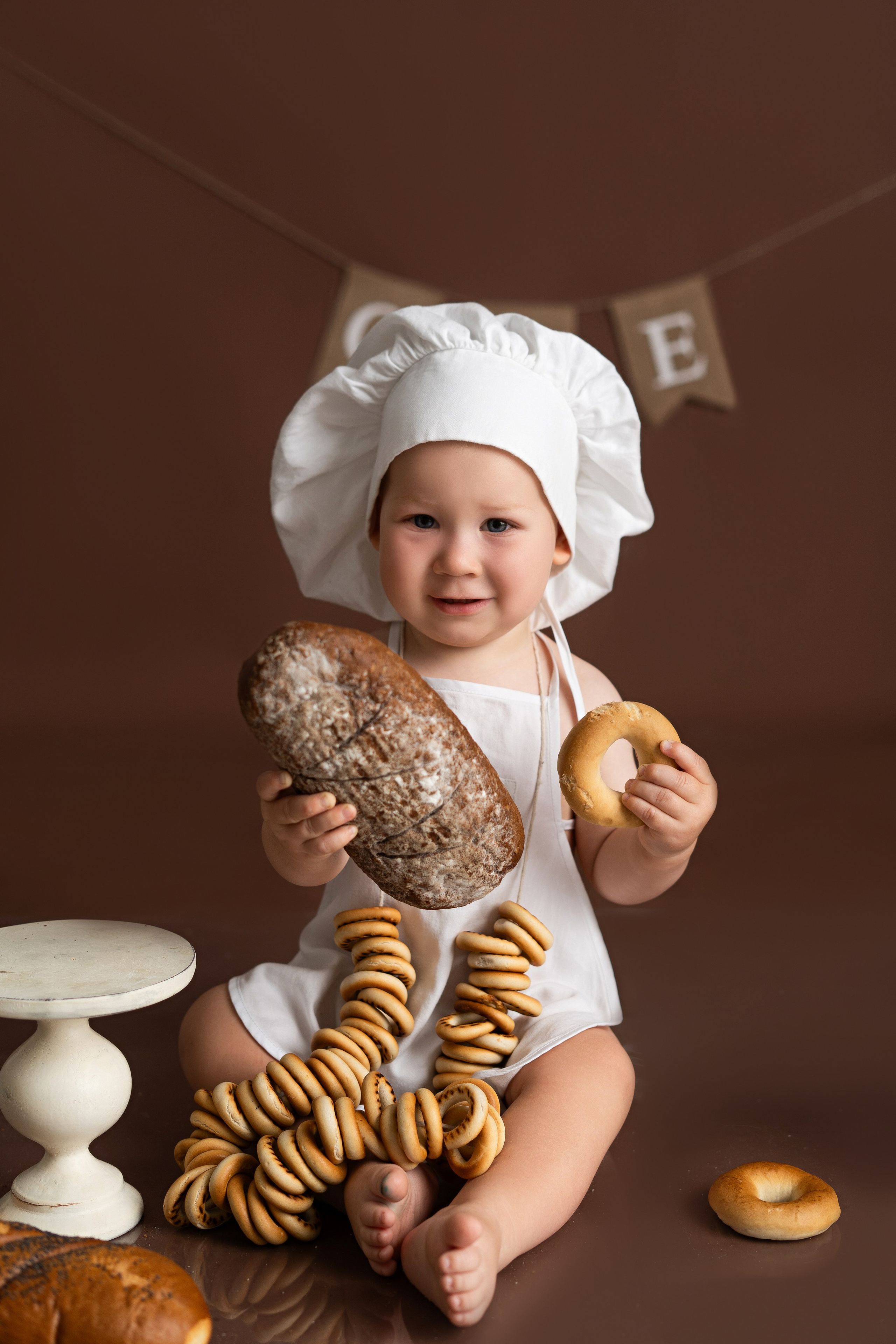 Марк. Фотограф новорождённых в Минске. Годик под ключ