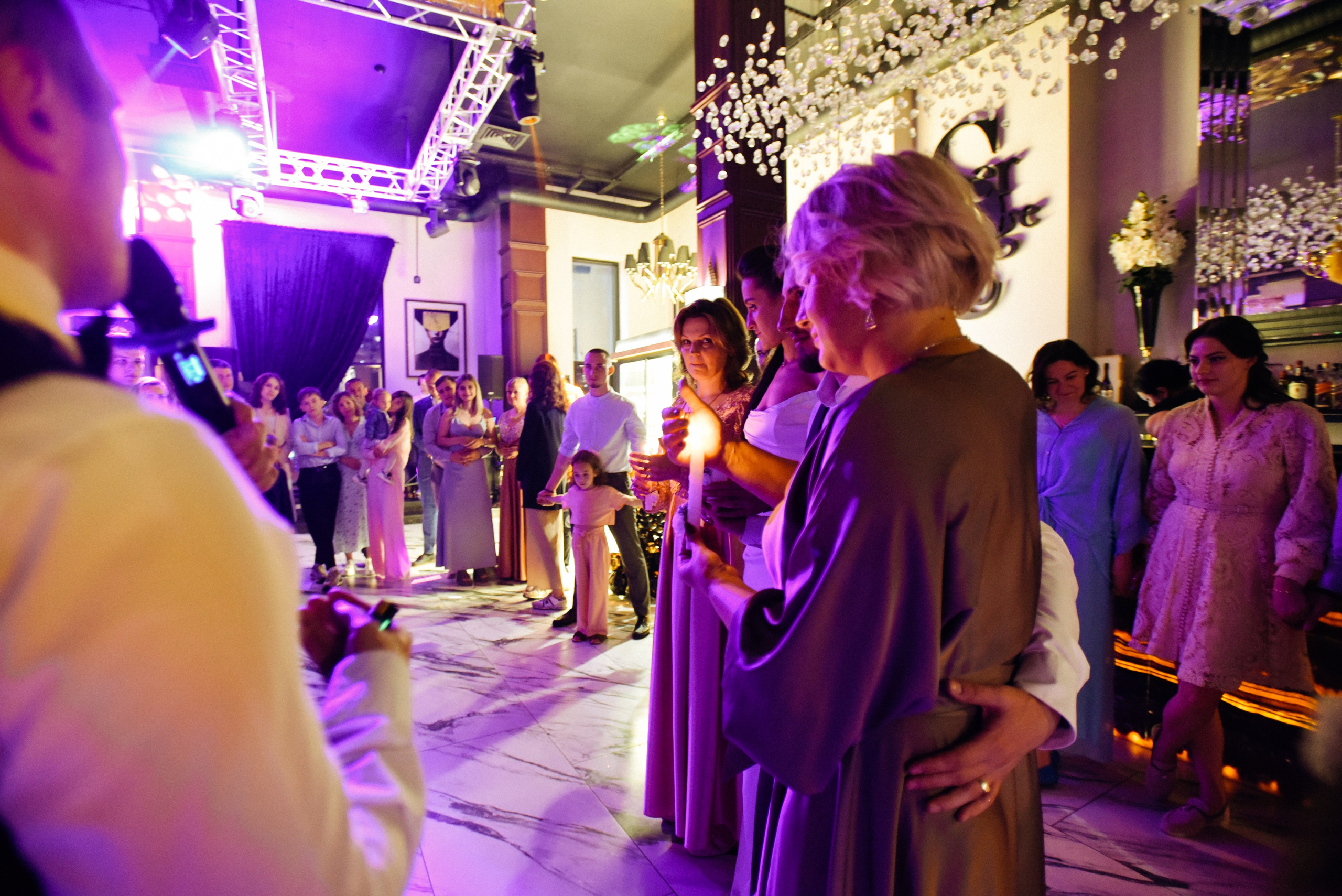 Виктор и Ангелина Банкет на 100 гостей Ресторан Segreto. Фотограф Лола Волна, город Москва