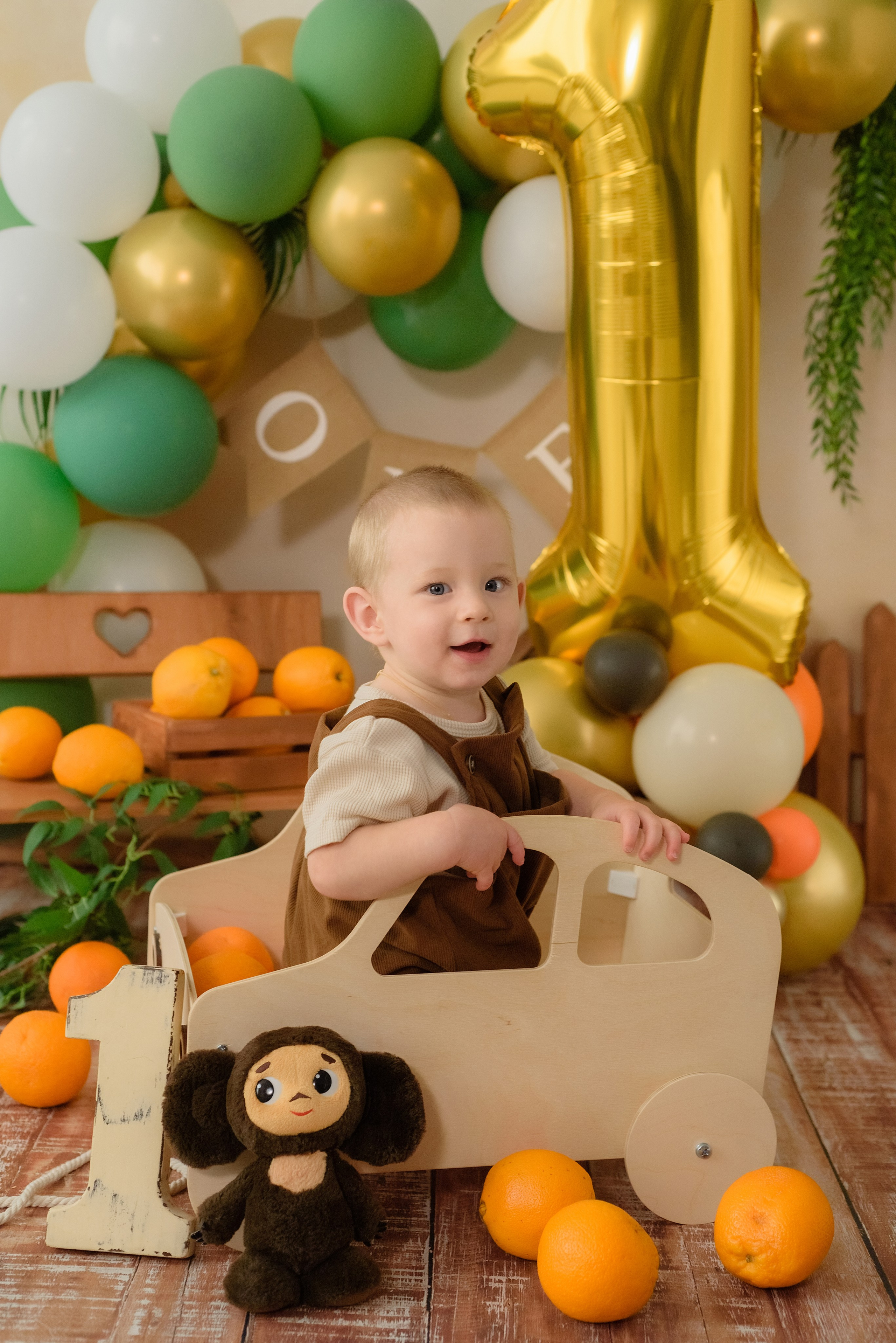 «Чебурашка» 1 годик. Детский Фотограф |Фотограф на годик в Брянске Ирина Романова