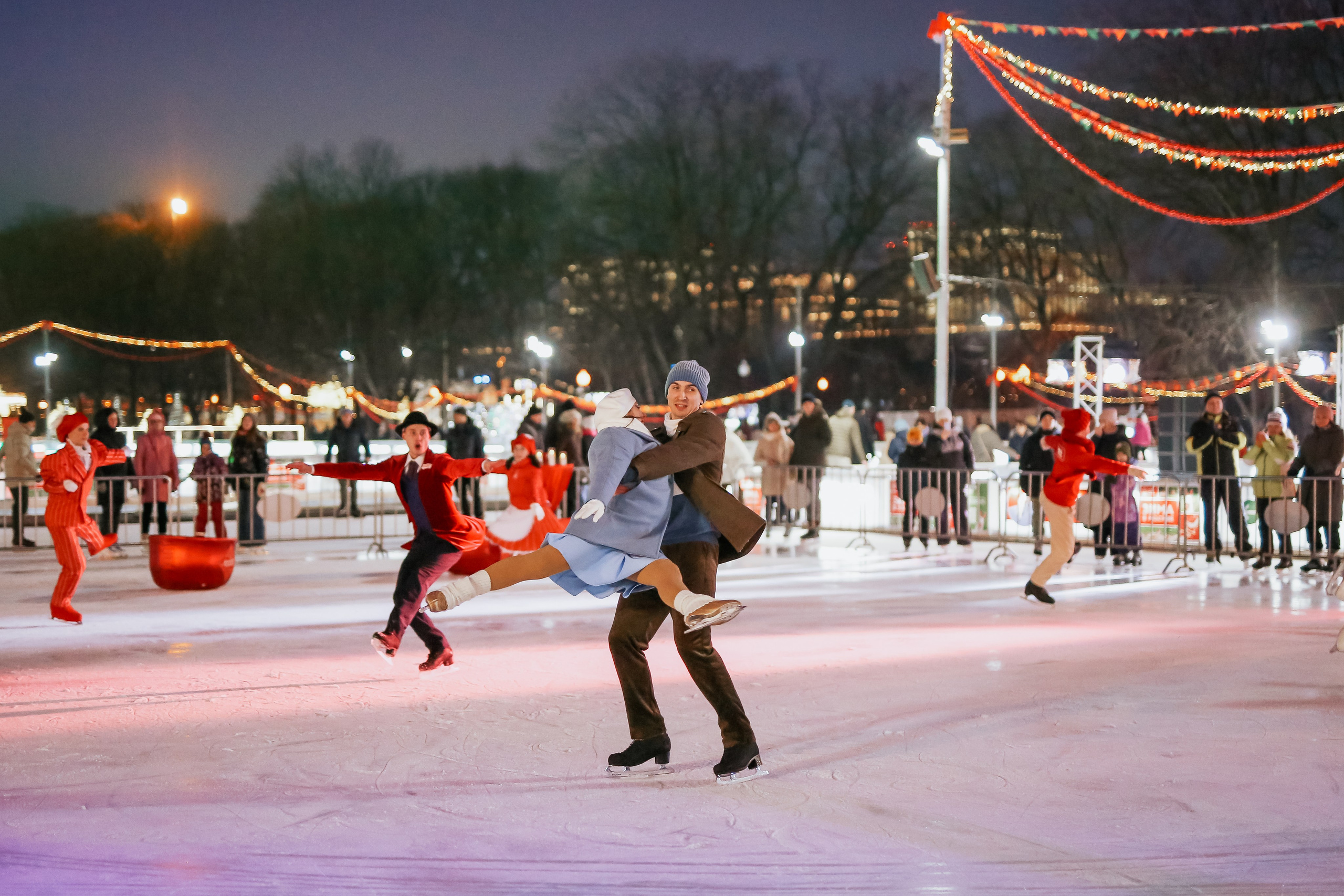 Ледовое шоу Парк Культуры проект Московское Чаепитие. Фотограф и видеограф Анна Домашенко