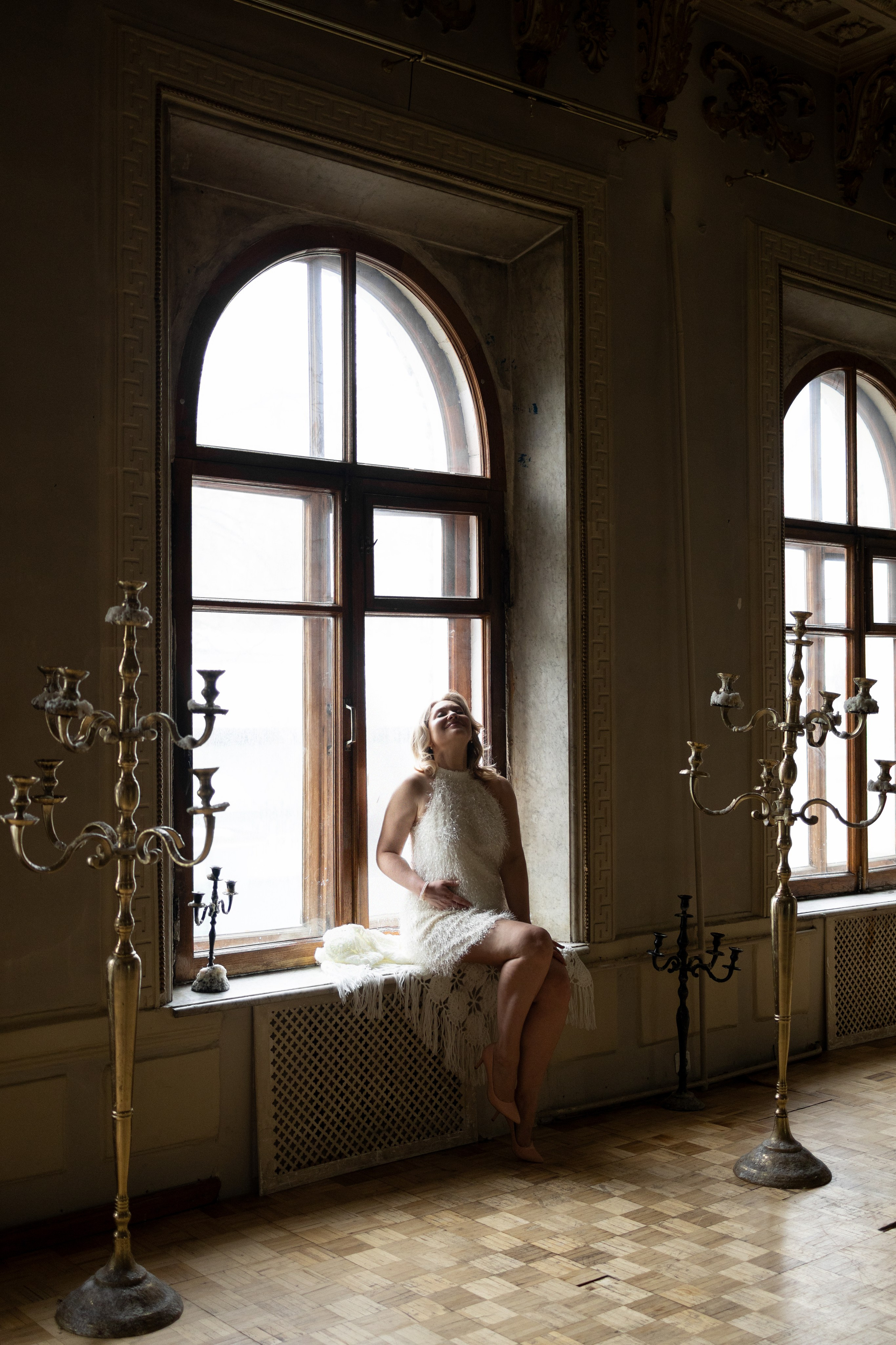 Ильяс и Юнна в историческом особняке. Семейный фотограф в Москве Марина Петра