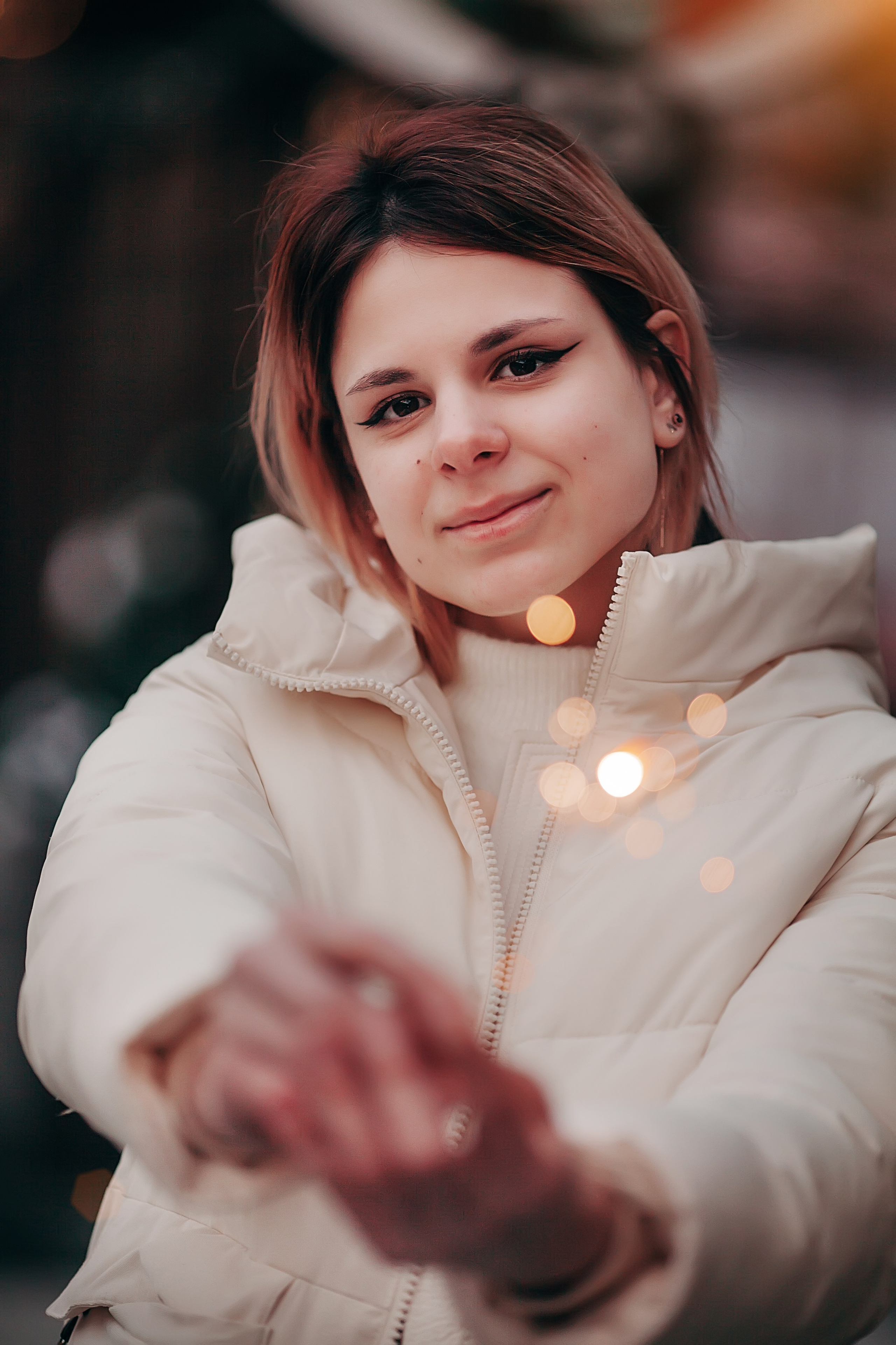 Слава и Полина новогодняя прогулка. Семейный и детский фотограф в Краснодаре Брусилова Марина