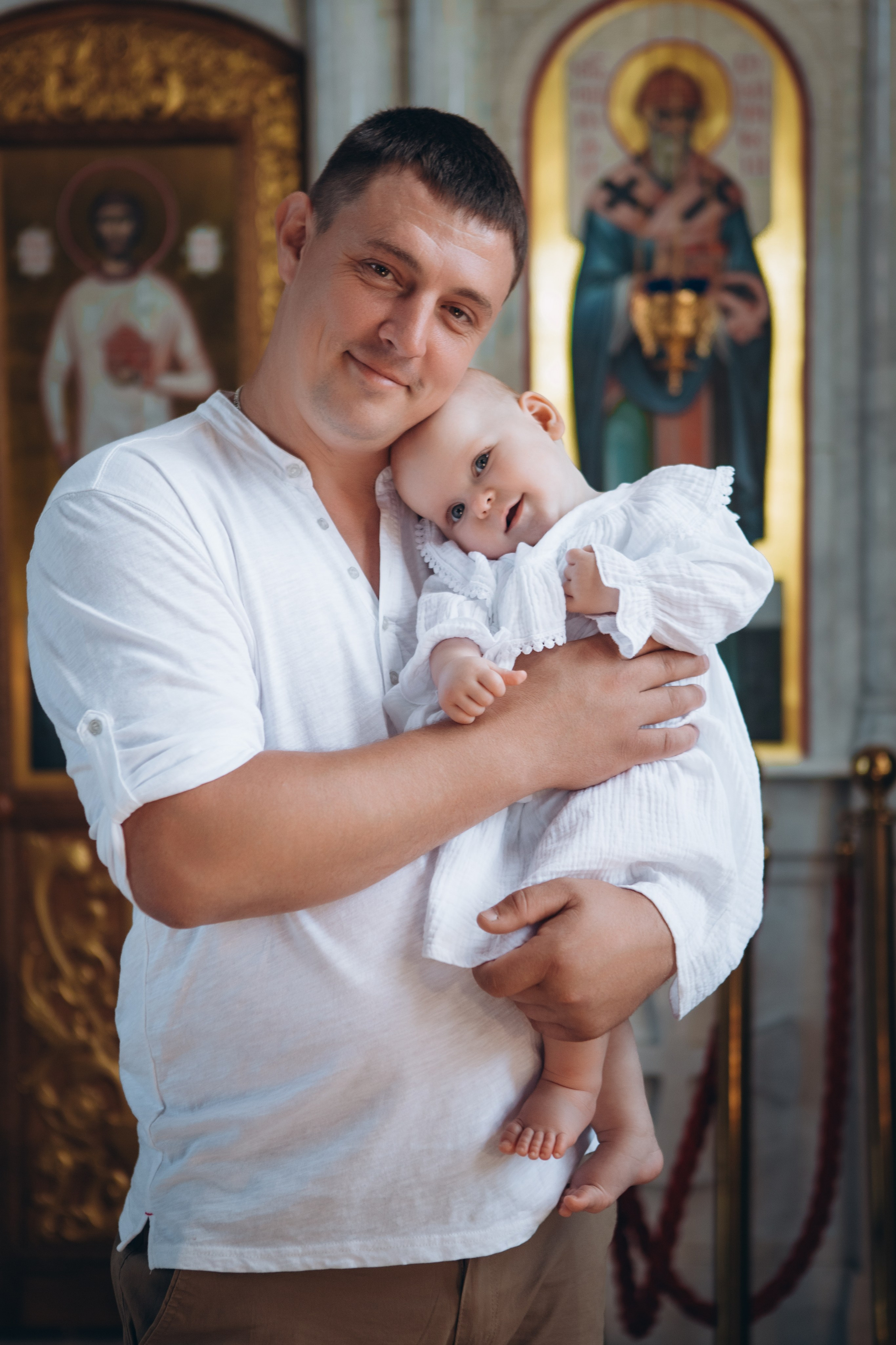 Таинство крещения Милании. Photographer EKATERINA RUSKIKH