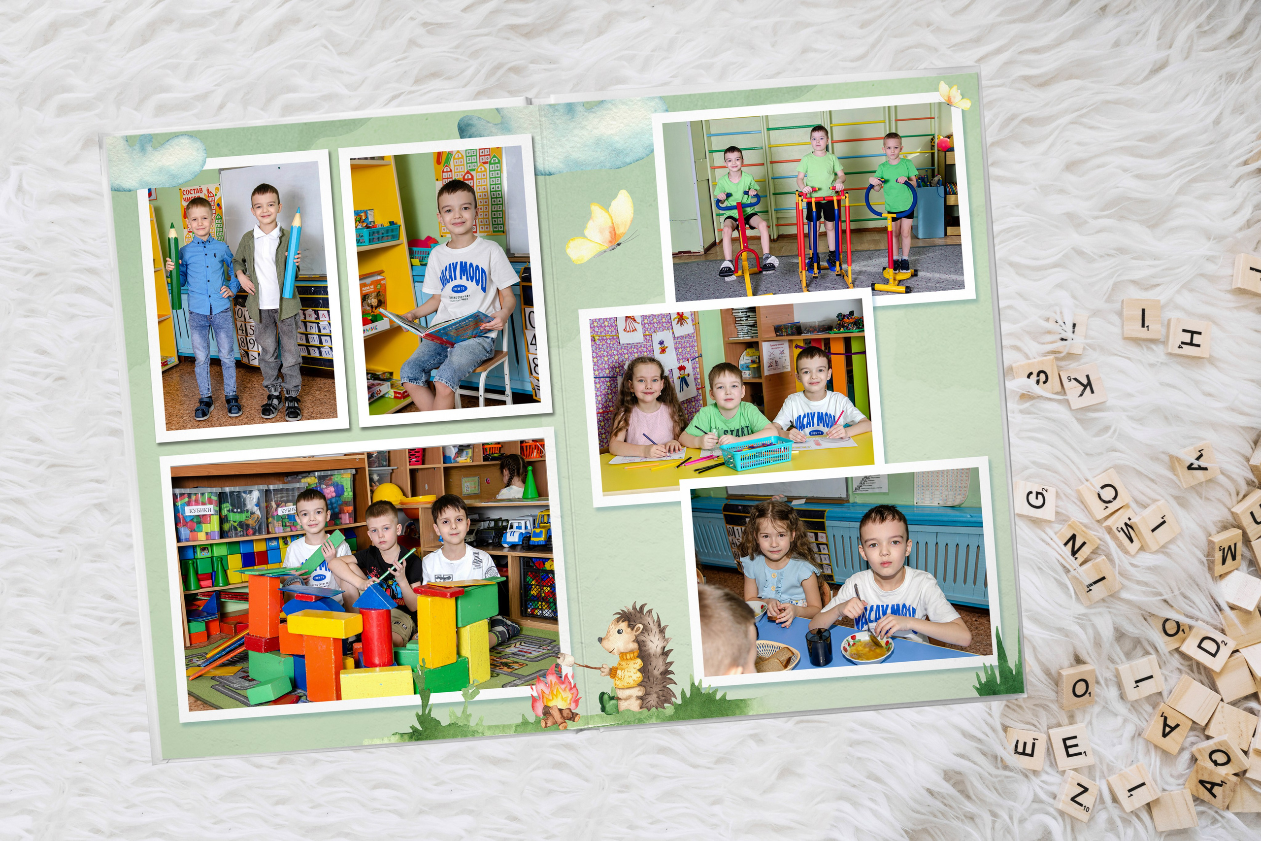 НАШИ РАБОТЫ — ДЕТСКИЙ САД. Фотограф в Шелехове, лучшие выпускные альбомы в Шелехове