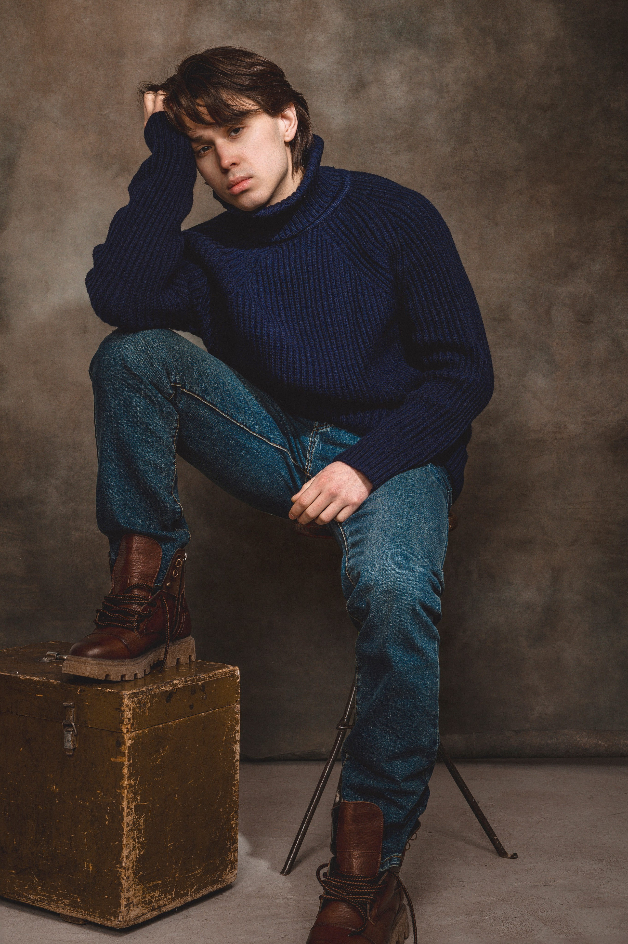 Мужской портрет. Портретный фотограф в Москве Ковалева Валентина