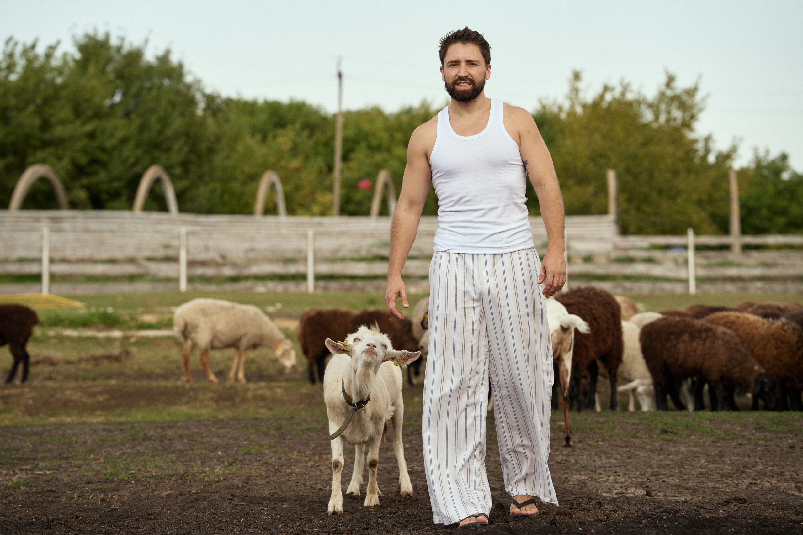 Женя на ферме. Женский фотограф в Самаре Дарья Ильина