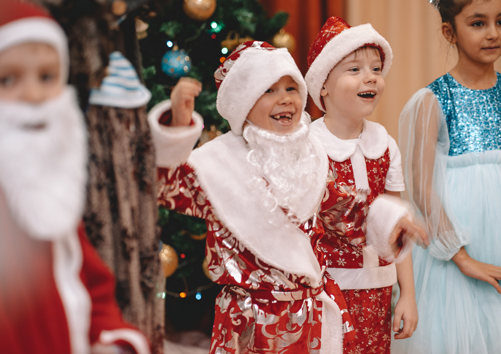 Новогодний утренник, д/с 7 группа «Смешарики». Детский и семейный фотограф в Красноярске Настя Ярош
