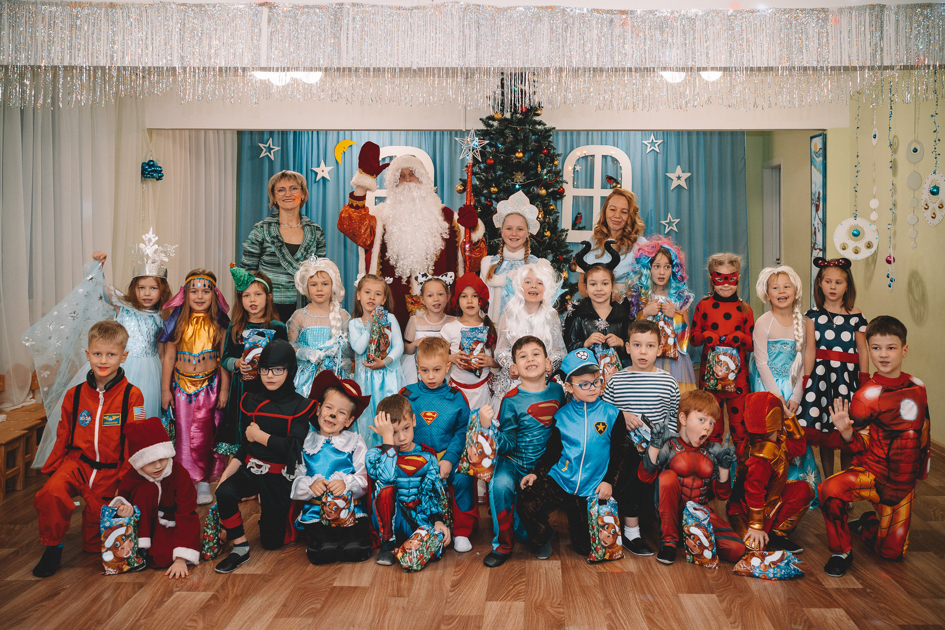 Новогодний утренник, д/с 242 группа «Скворушка». Детский и семейный фотограф в Красноярске Настя Ярош