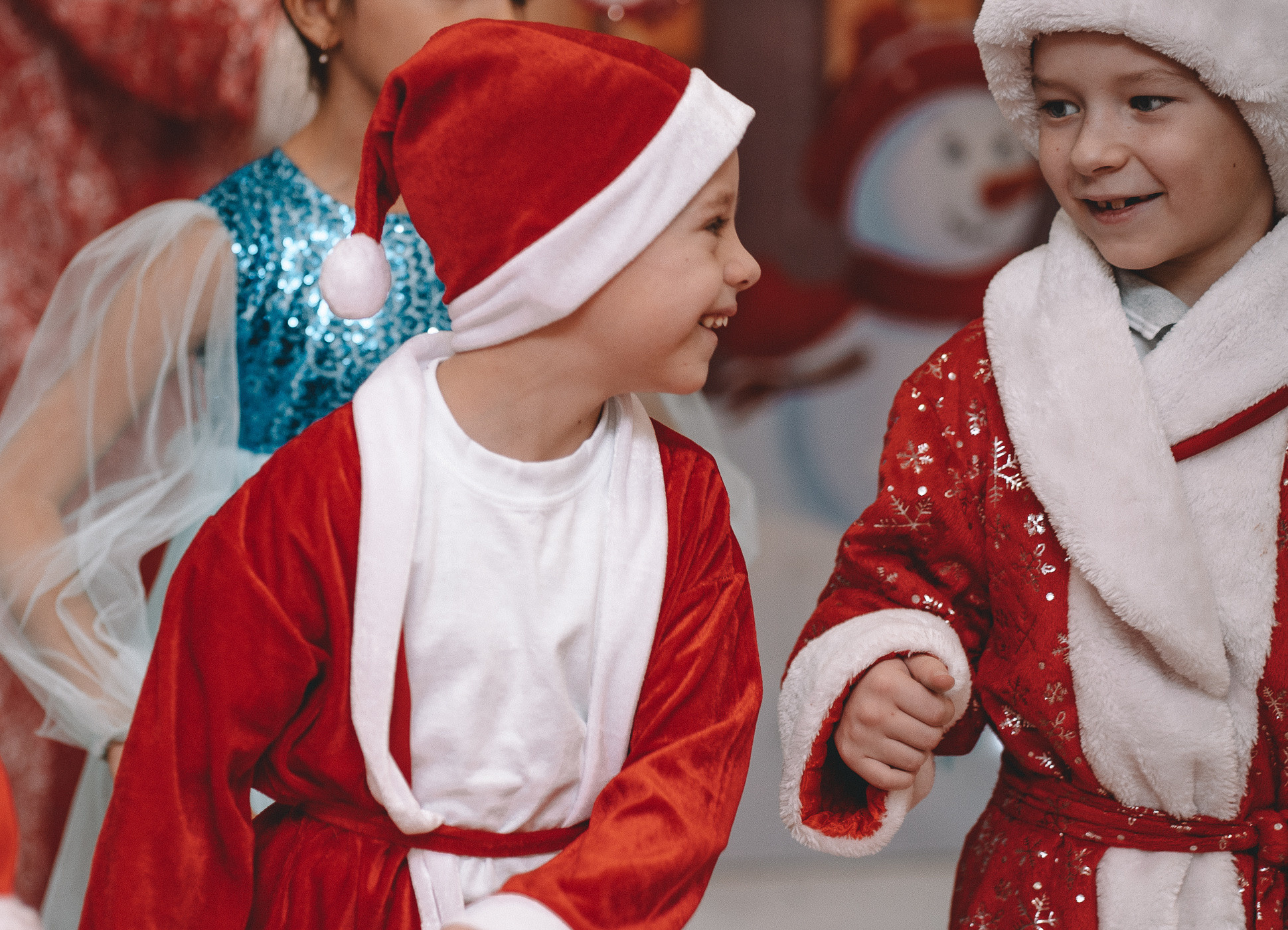 Новогодний утренник, д/с 7 группа «Смешарики». Детский и семейный фотограф в Красноярске Настя Ярош