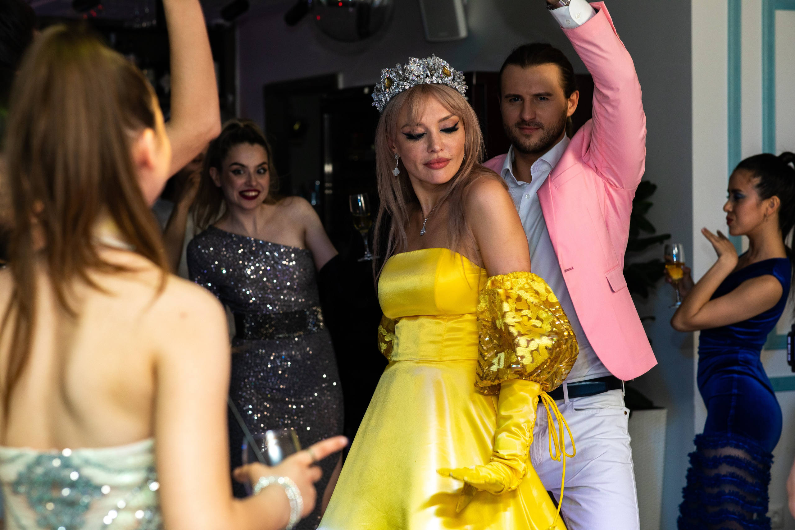 Съемка клипа Анни Калашниковой «Не ври мне в Риме». Art photographer Nino