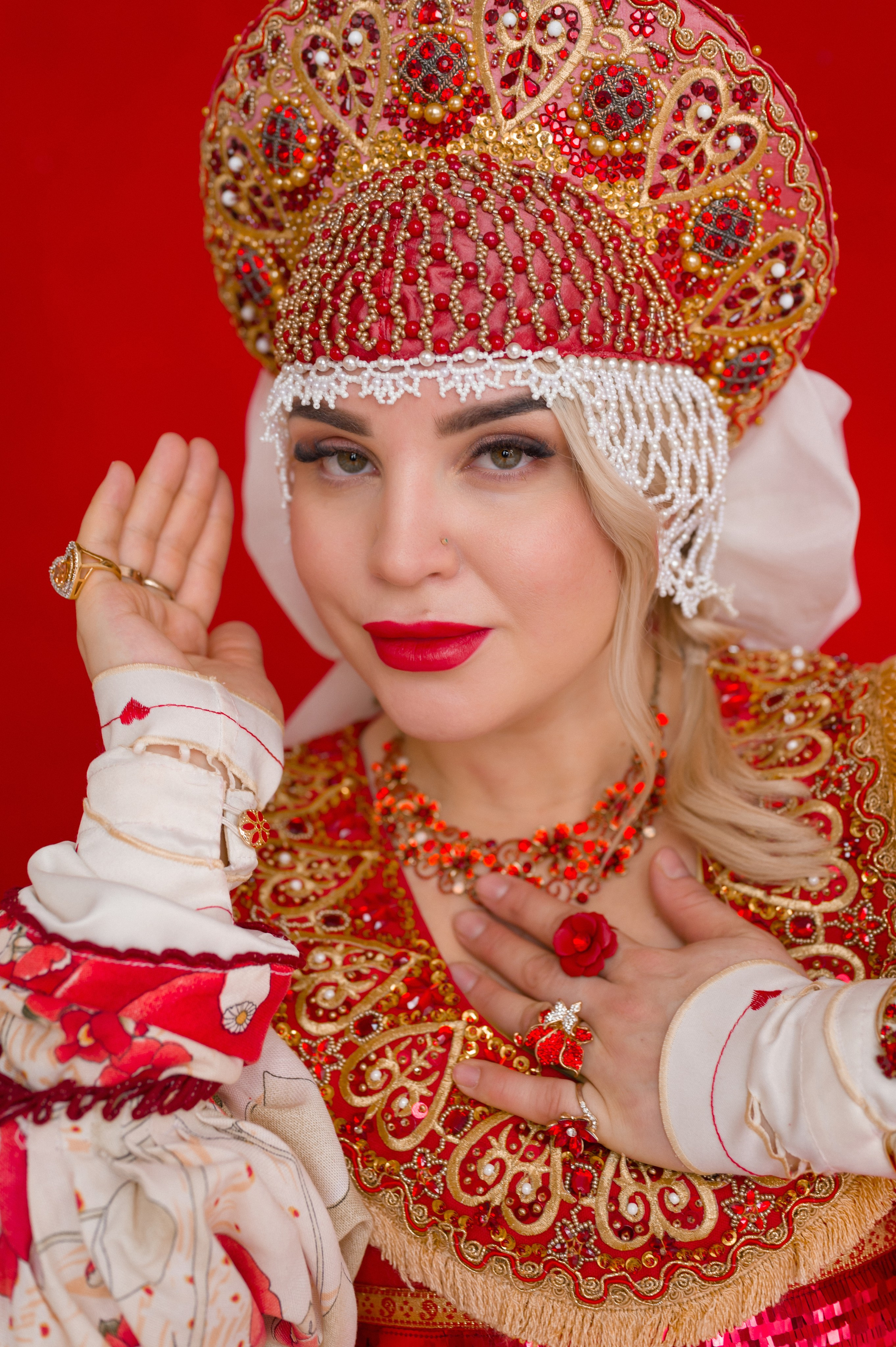 Фотосессия в русском стиле. Фотограф Юлия Кондратьева