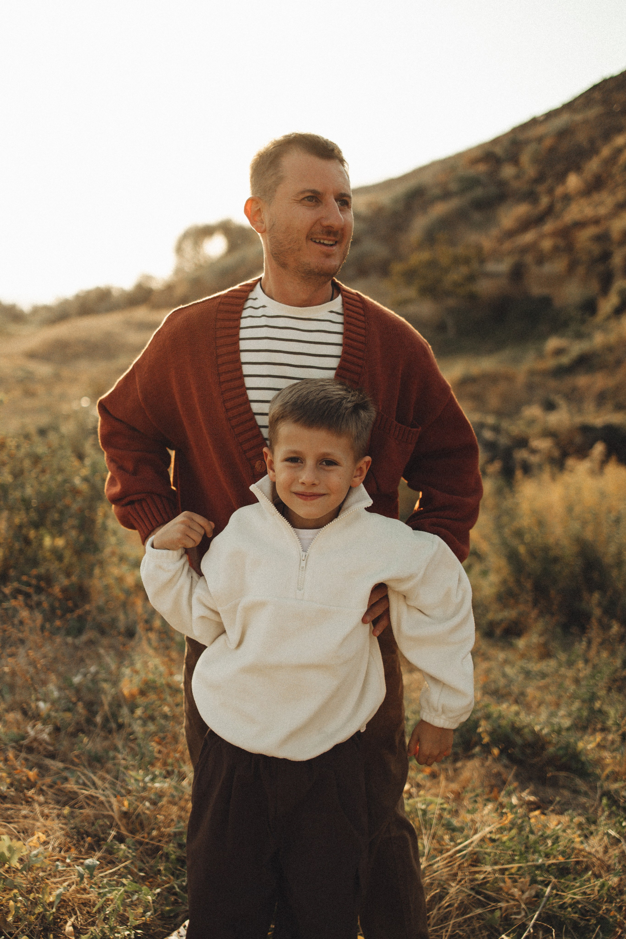 Семейная история, закат в Мержаново. Семейный и детский фотограф, таганрог, ростов-на-дону