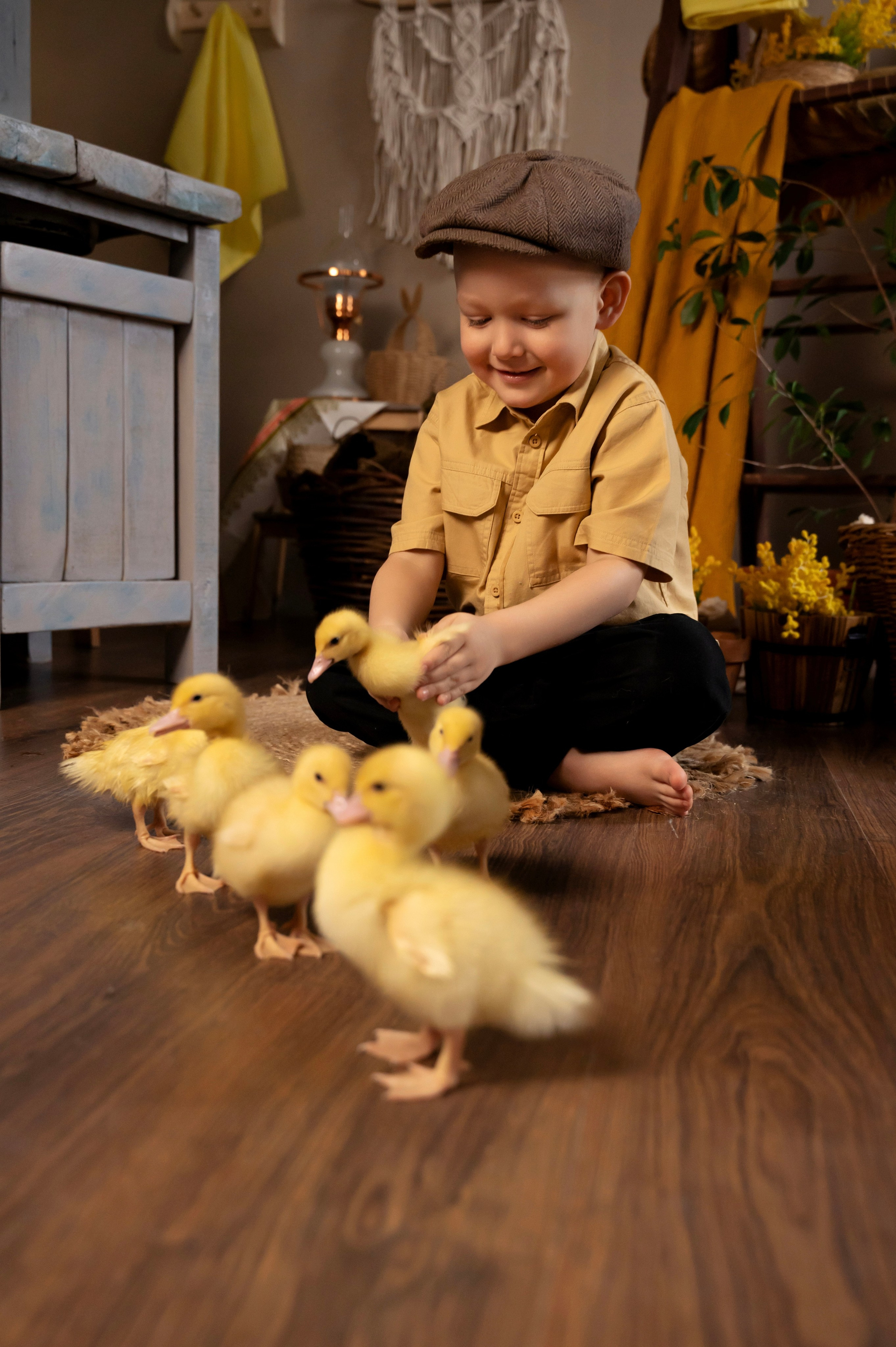 Купание утят. Елена Задорина