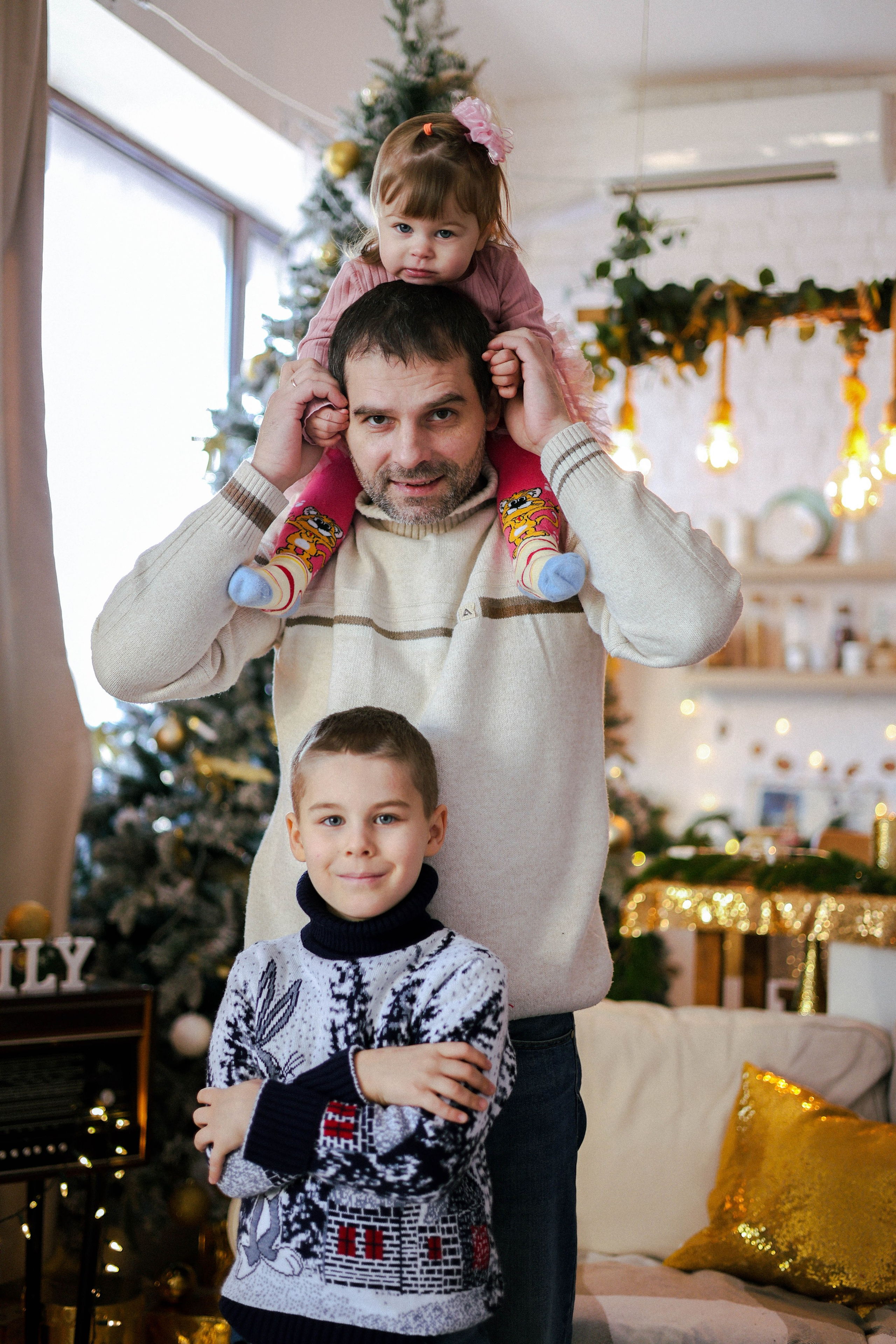 Новогодняя история «Нелля и ее семья». Фотограф в Москве Анастасия Калинина